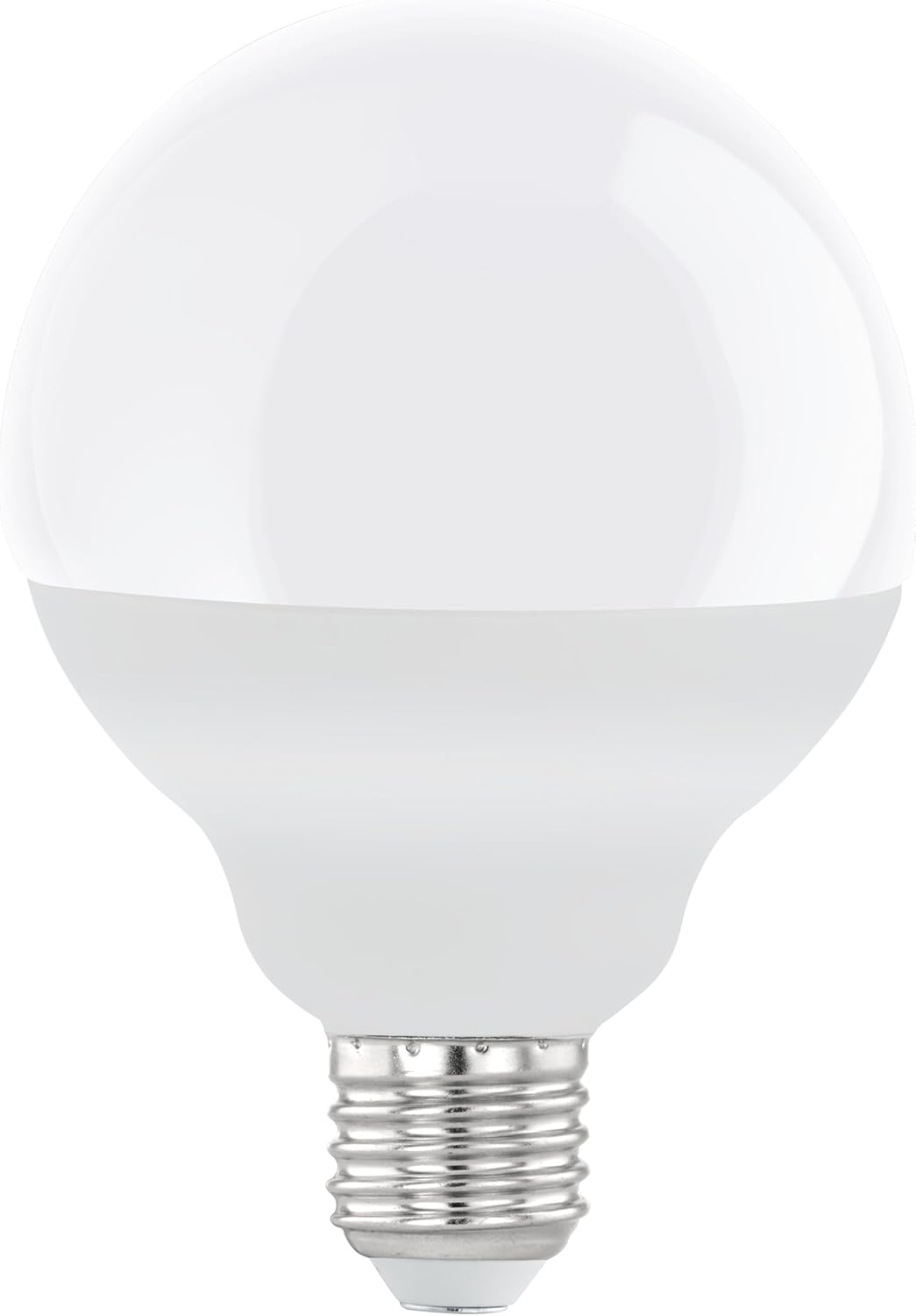 EGLO LED Light Bulb, E27 Globe, 11.8 Watt (Equivalent to 75 Watt), 1055 Lumens, Warm White Lamp, 3000 Kelvin, Spotlight G95, &Oslash; 3.7 Inches