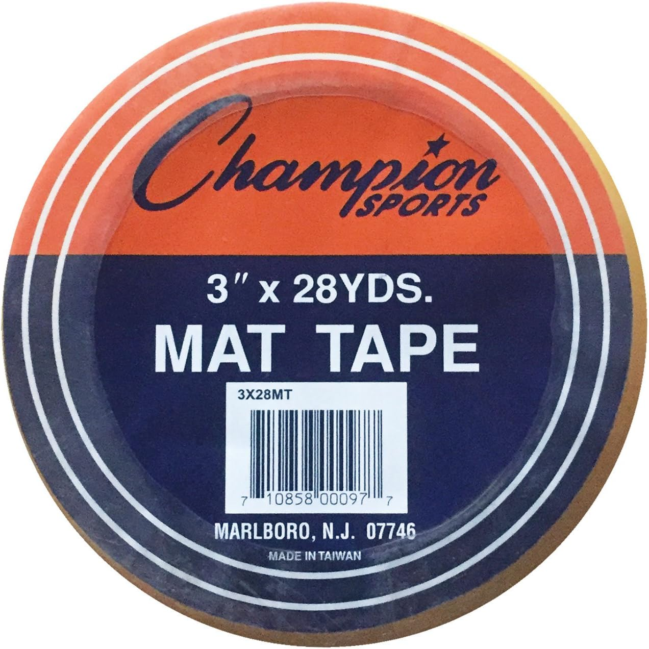 Champion Sports Wrestling and Gymnastic Floor Mat Clear Tape - Multiple Widths and Lengths