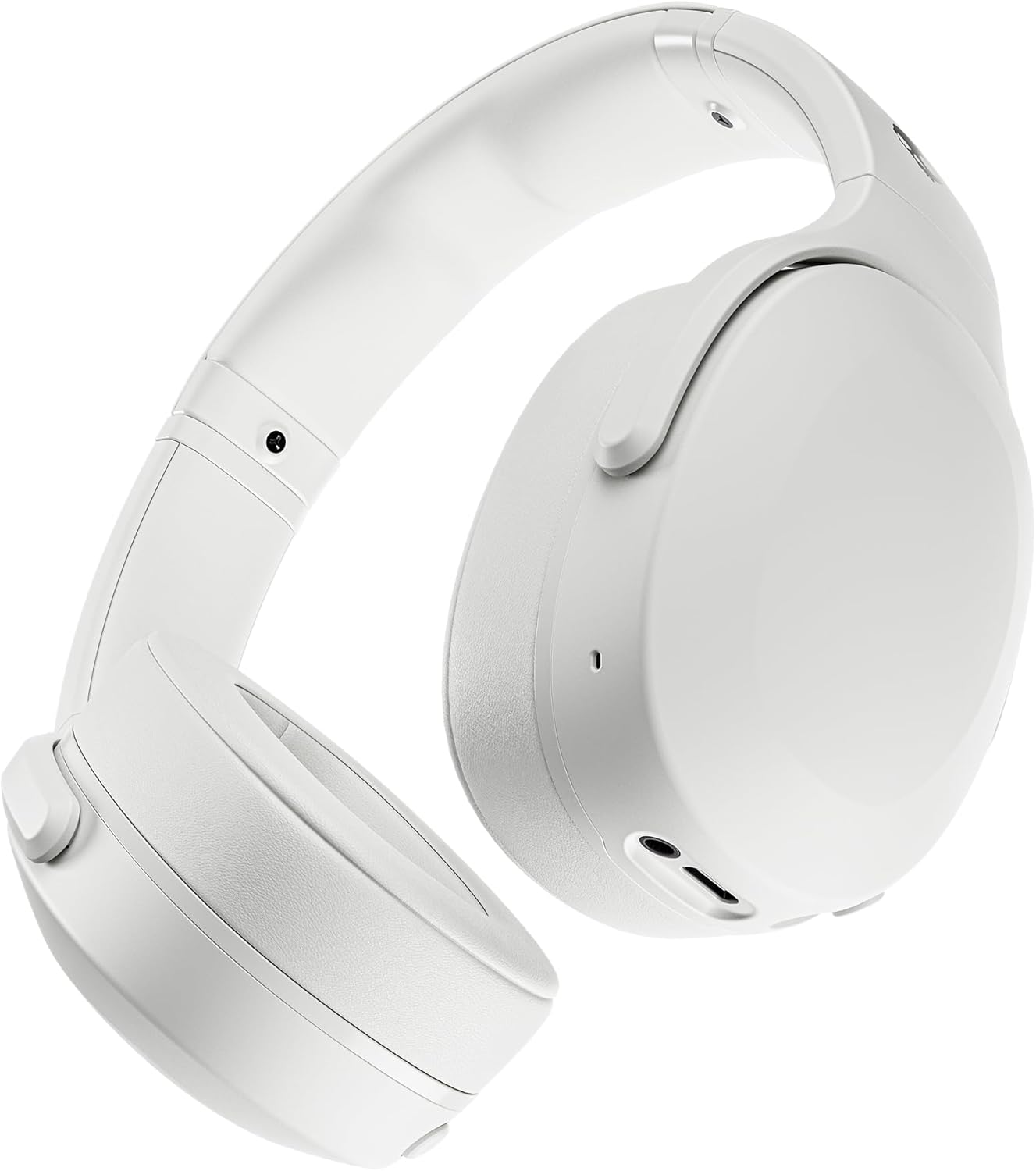 Skullcandy Crusher Evo Wireless Bluetooth Headphones with Multi-Sensory Bass and Charging Cable, Bone image number 2
