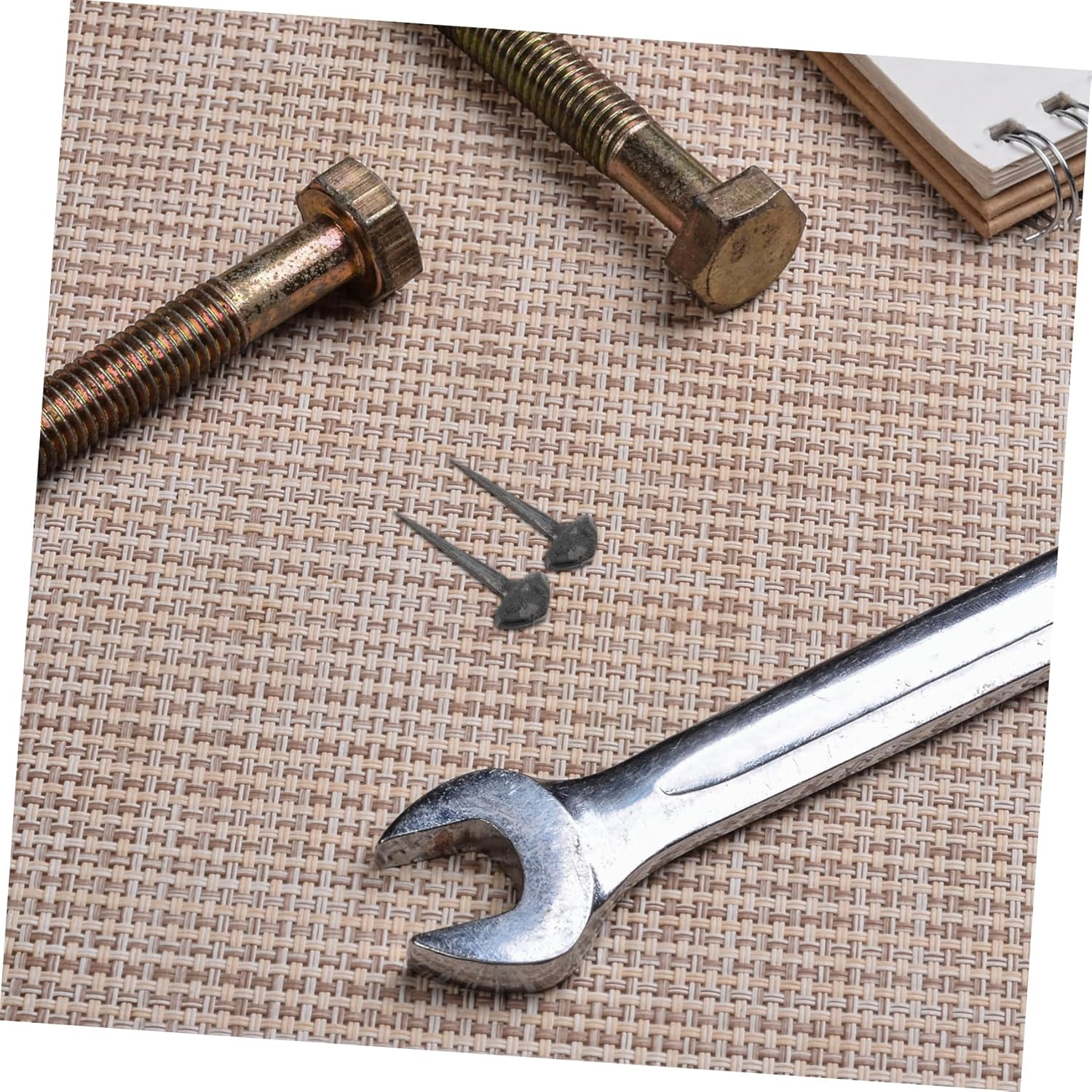 Yardwe 50Pcs Equestrian Hoof Nails Stable Horse Equipment Small Horse Equipment Horseshoe Tools for Horses Horseshoe Stakes Horseshoe Nail Horseshoe Mounting Accessories image number 5