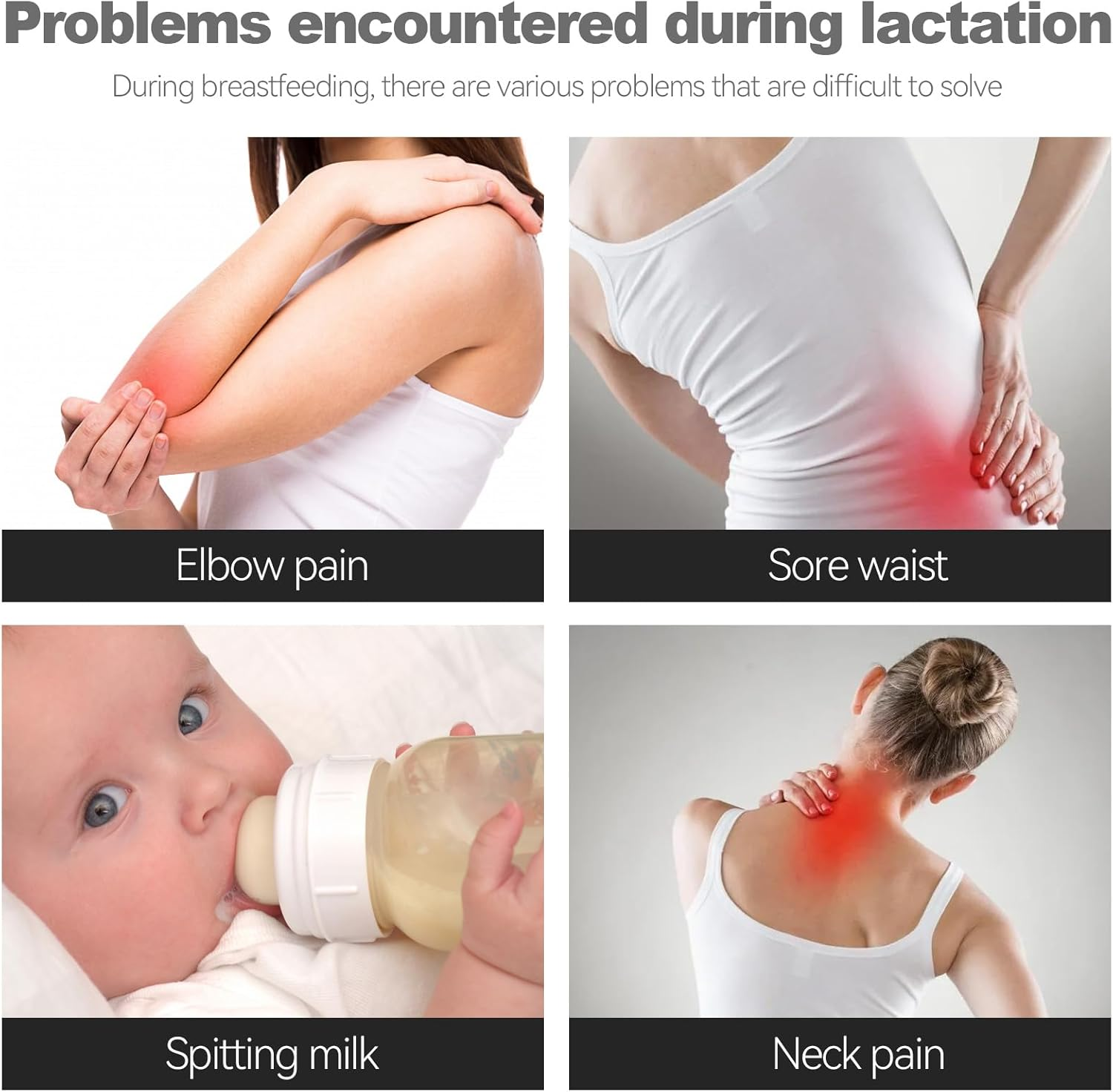 Pregnancy Pillow,Multifunctional Nursing Pillow Washable Breastfeeding Pillows (Type C) image number 2