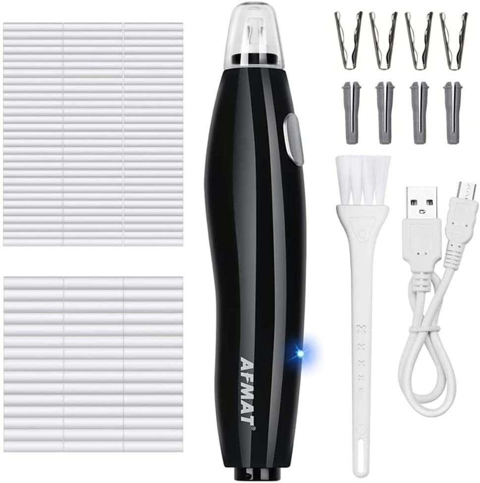 Rechargeable Battery Erasers for Drawing, Sketching Pencils, Derwent Graphite Pencils,Arts and Crafts, Drafting Eraser,Black