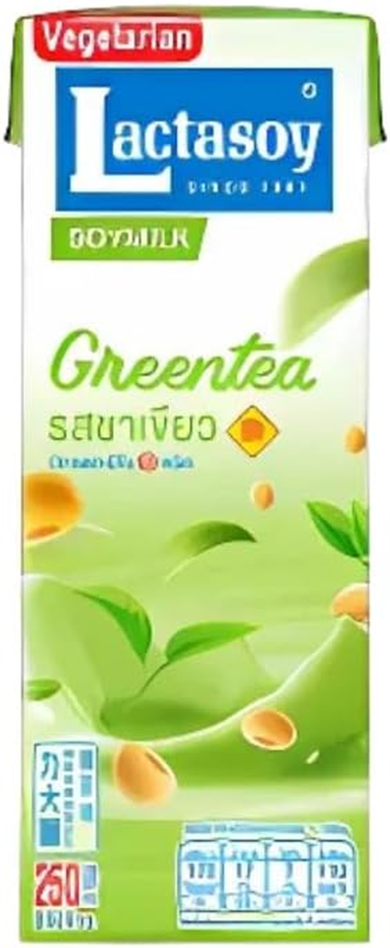 Lactasoy UHT Soymilk Green Tea 250Ml