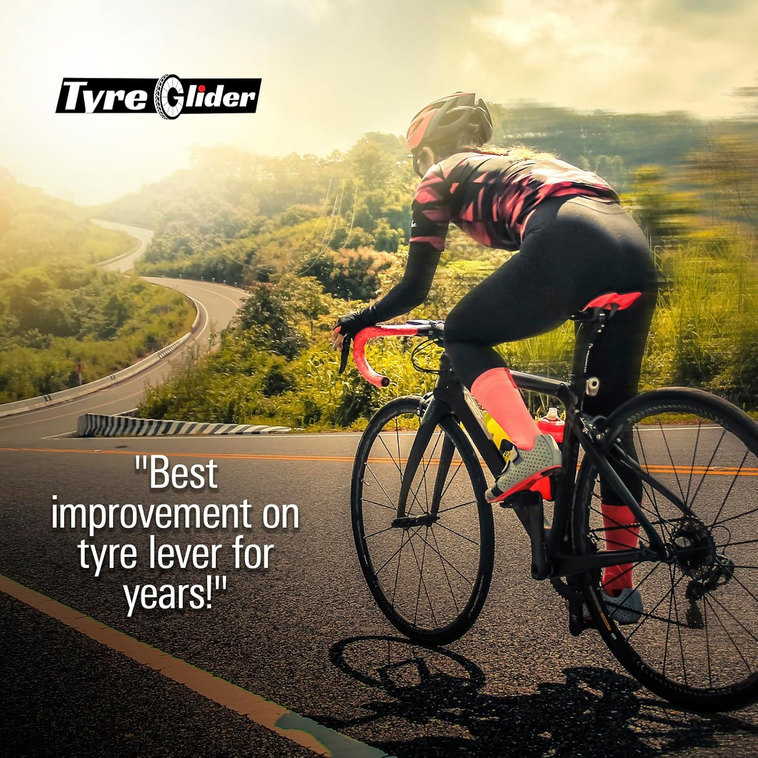 Tyre Glider | the Next Gen Tire Lever | Bike Tire Levers | Tyre Tool for Bicycles | for All Tire Widths Including Mountain, Road & Gravel Bikes image number 6