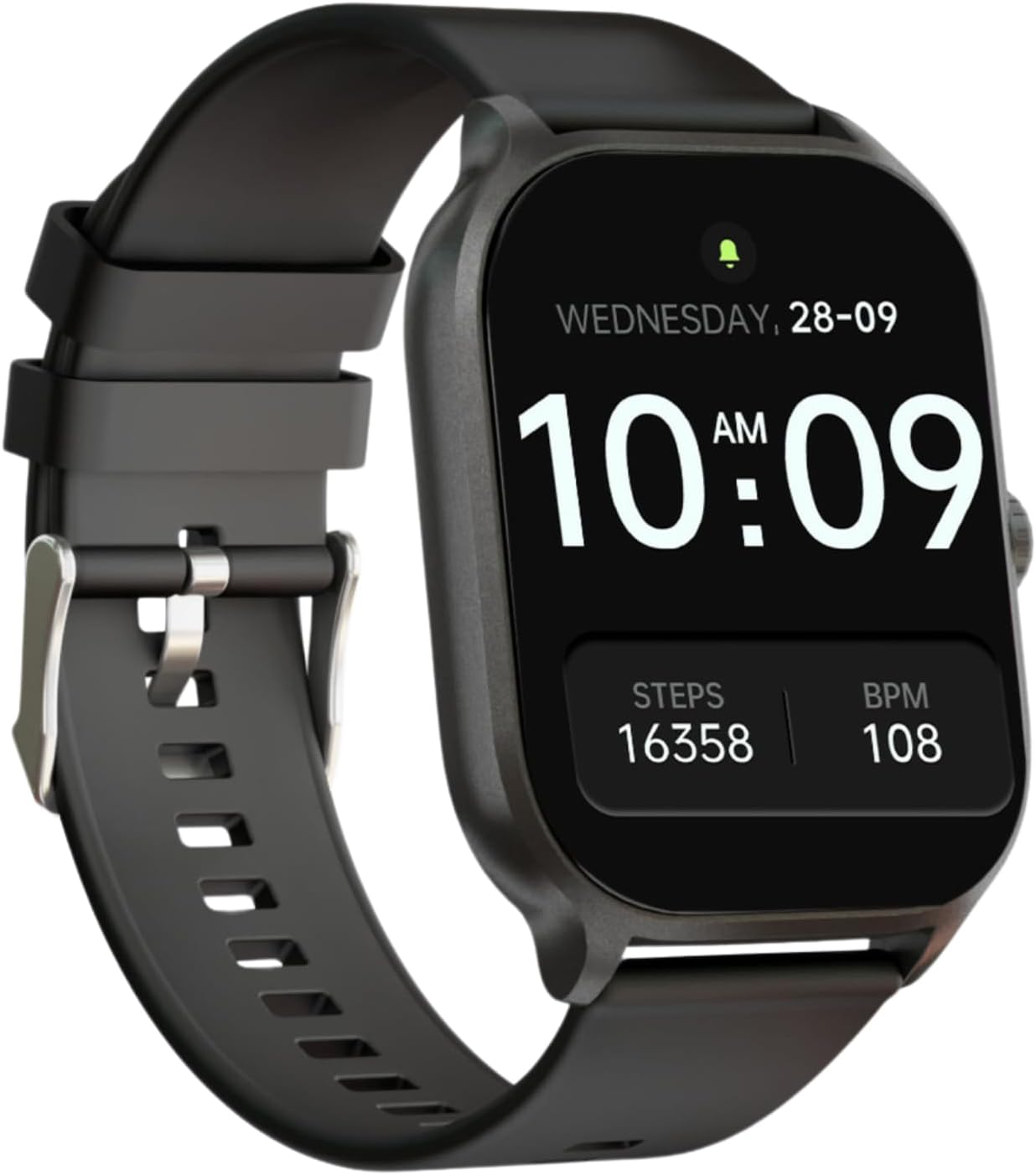 Laser Smartwatch 2" Black Touch Display, IP68 Waterproof, Bluetooth 5.3, Android/Ios Compatible with Built-In Activity Tracker, Heart Rate & Blood Pressure Monitor, Digital Clock, Find Phone and More image number 3