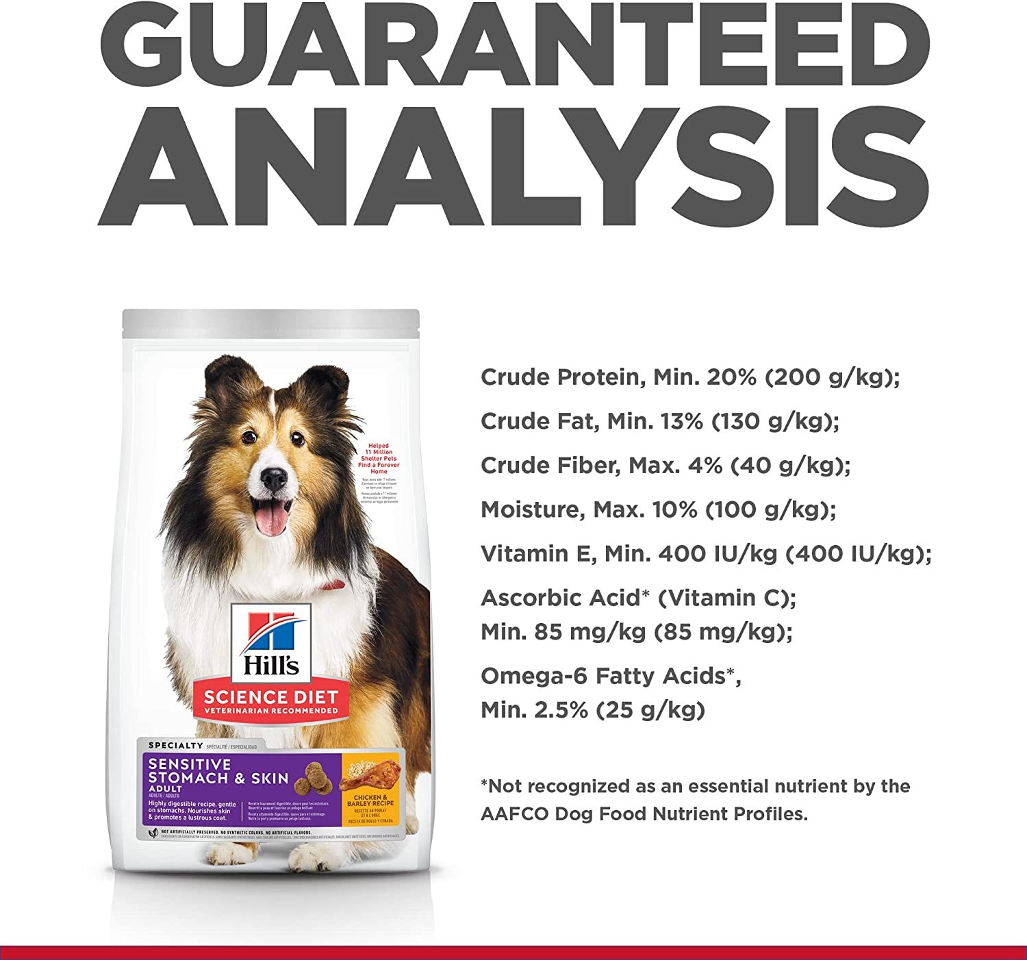 Hill'S Science Diet Sensitive Stomach and Skin Adult, Chicken Recipe, Dry Dog Food, 12Kg Bag image number 2