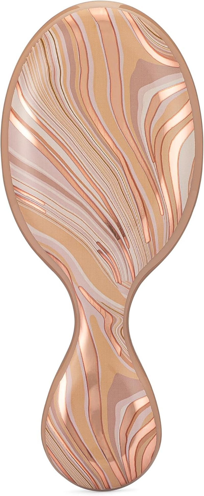 Wet Brush Mini Detangler Hair Brush, Pink (Engineered Nature) - Detangling Travel Hair Brush - Ultra-Soft Intelliflex Bristles Glide through Tangles with Ease - Pain-Free - All Hair Types