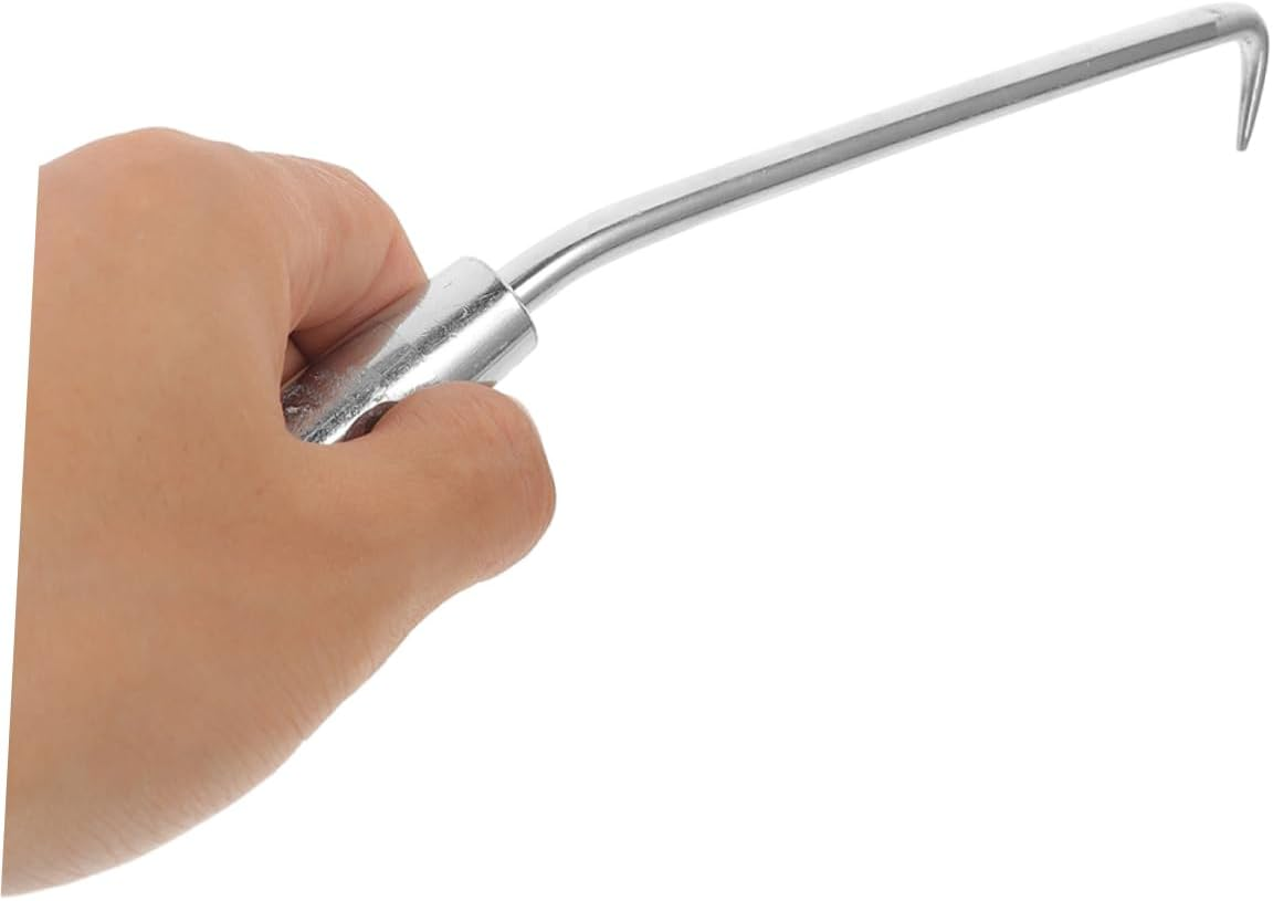 VINTORKY 3Pcs Garden Plant Tying Hooks Sturdy Steel Fence Fastening Hooks for Gardening Plant Climbing Rack Binders image number 3