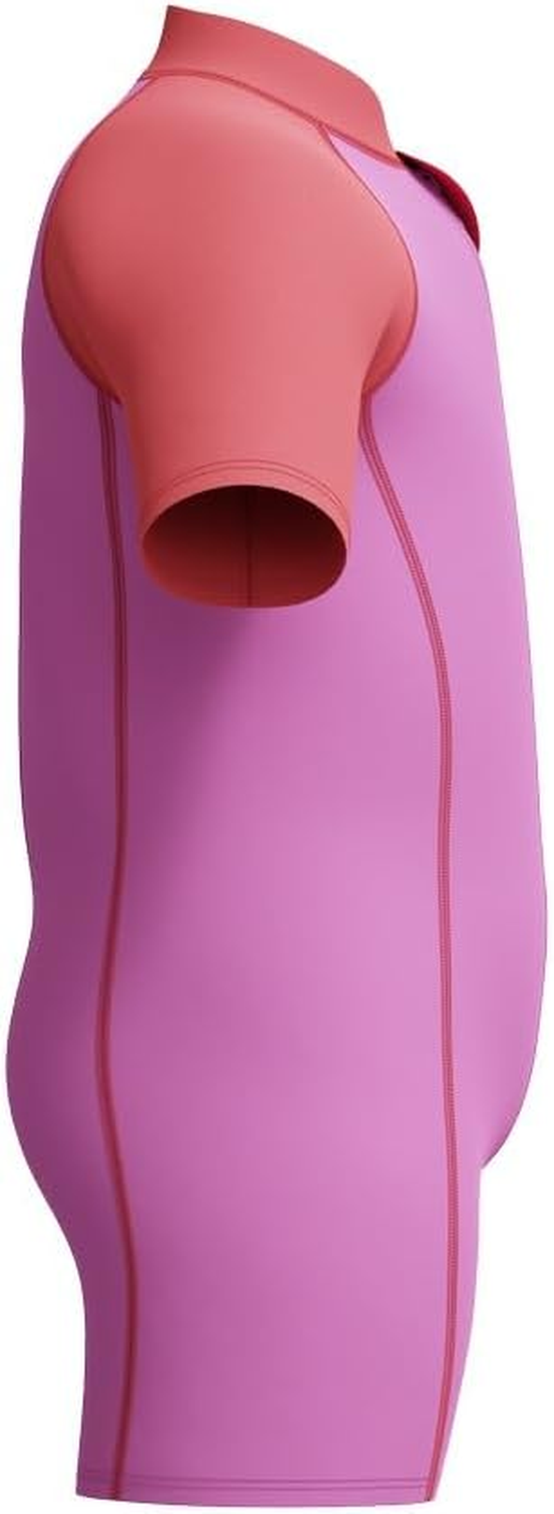 Speedo Girl'S Learn to Swim Neoprene Swimsuit, Neon Violet, 3 image number 3