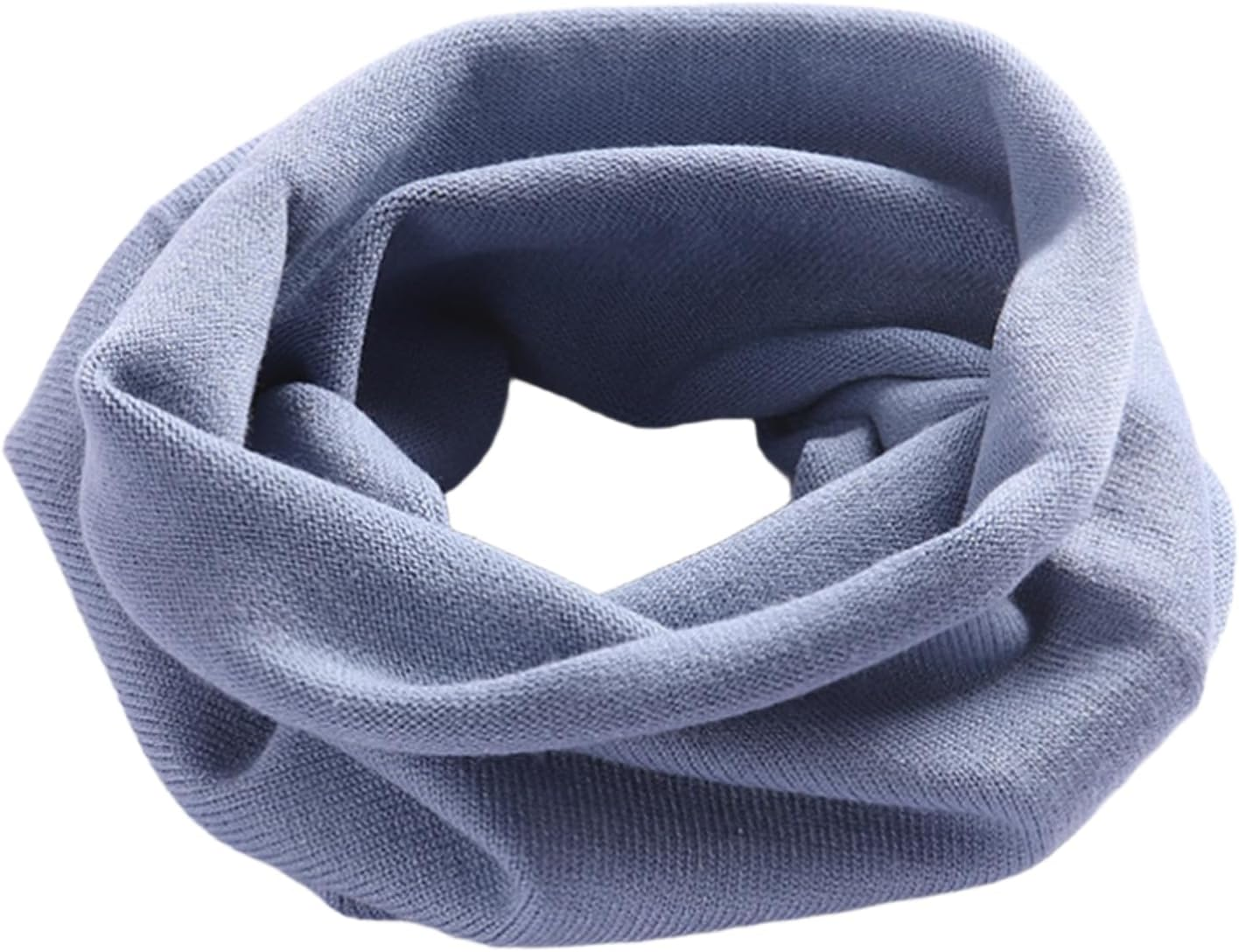 YWTAENOH 100% Cashmere Knitted Loop Scarf Warmer Cold Weather Neck Gaiter Soft Chunky Scarf for Men and Women - Beige image number 6