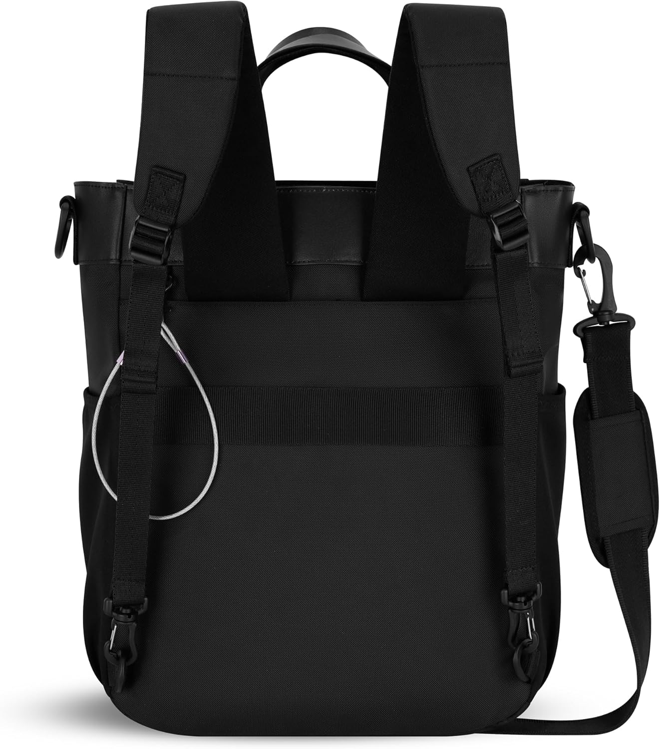 Sherpani Soleil, anti Theft Convertible Backpack, Travel Purse, Fits 15 Inch Laptop - Sterling - Lite image number 7