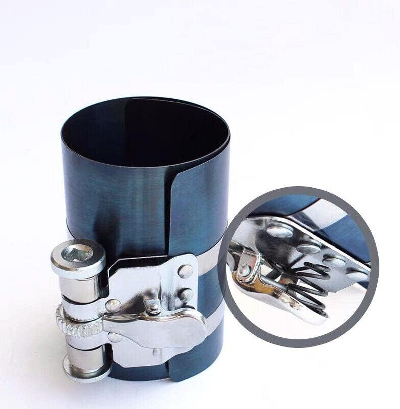 AIMALL Piston Ring Compressor 53-175MM Ratchet Car Auto Engine Installer Pliers Set, Carbon Steel Engine Installer Pliers for Auto Car Repair, Durable 3-Piece Kit image number 4