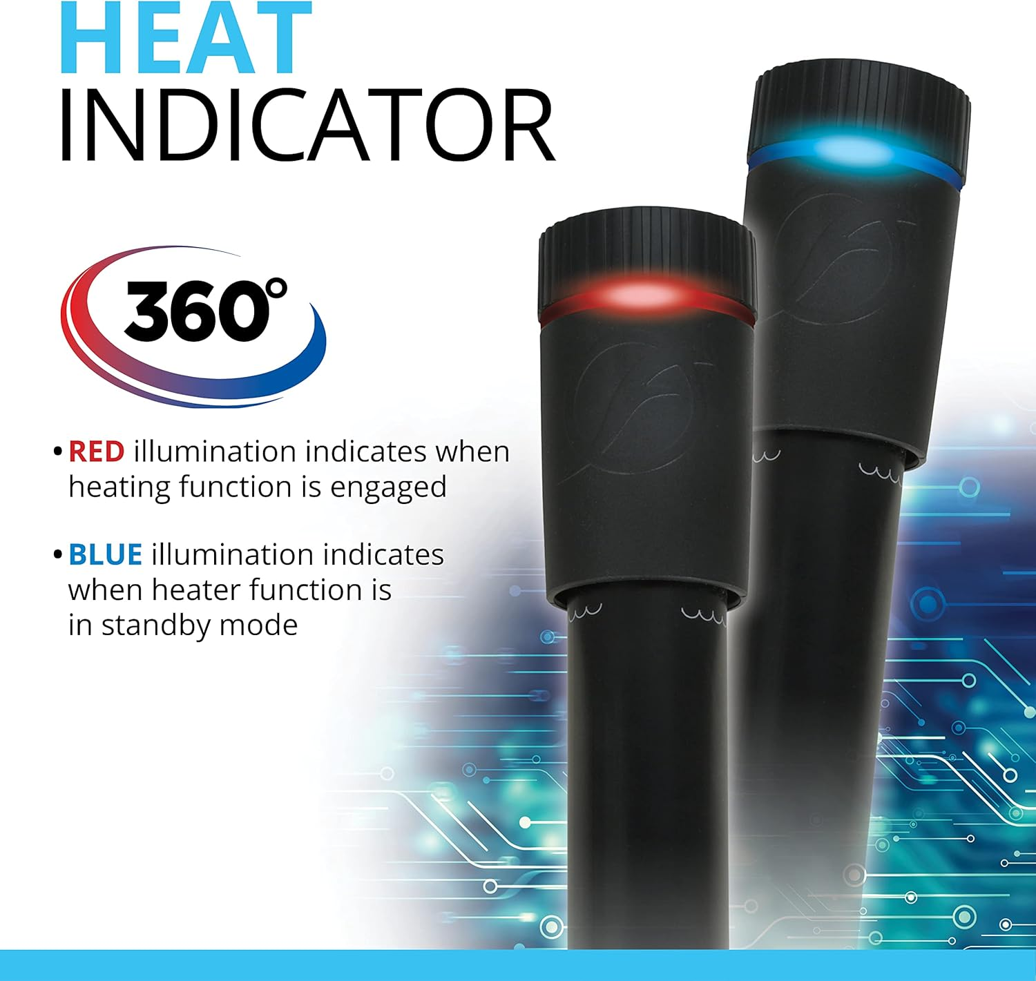 Fluval T100 Fully Electronic Heater for Freshwater Aquariums up to 30 Gal. image number 5