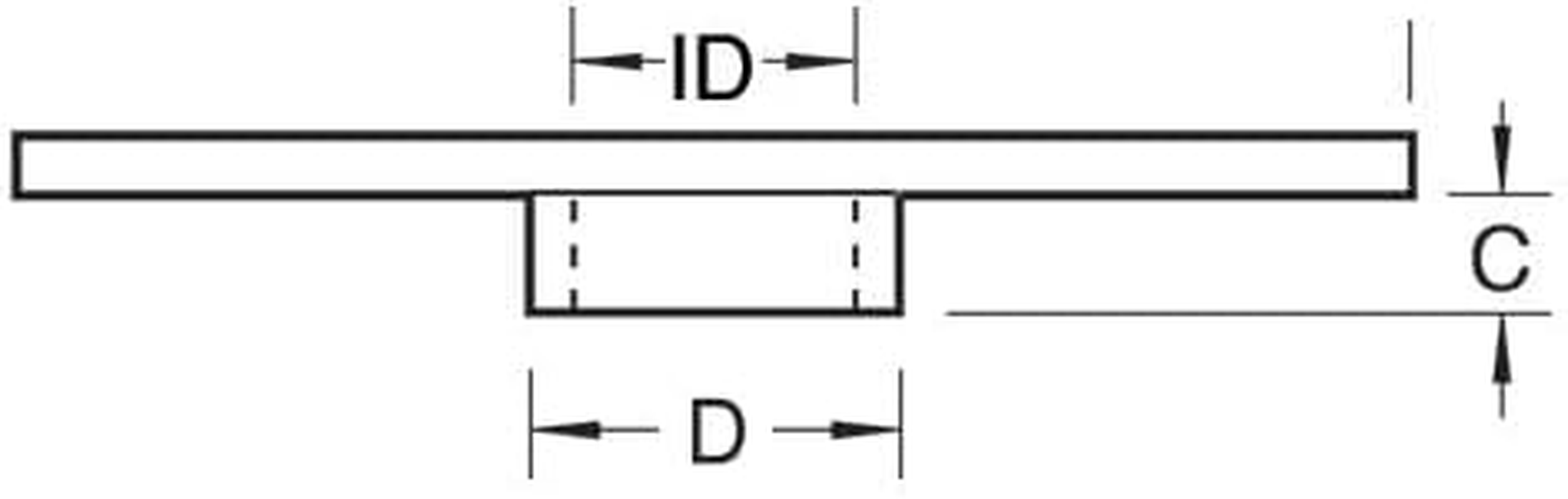 TREND GB16 Guide Bush 16Mm Diameter, Silver image number 1