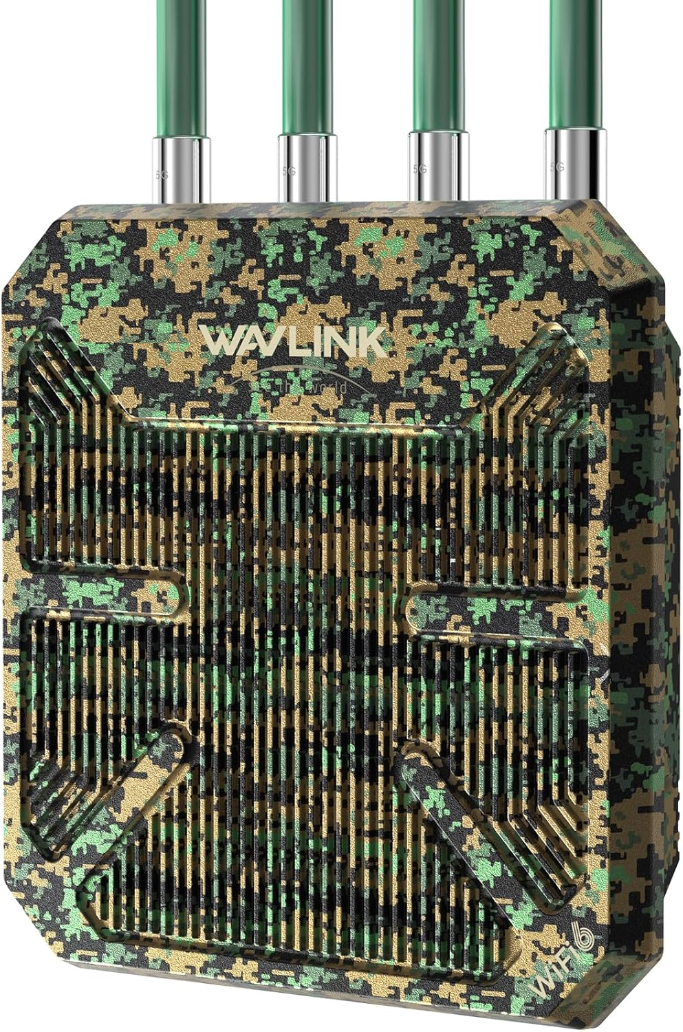 WAVLINK Wifi6 Outdoor Mesh Router/Ap/Repeater, Dual Band 2.4G+5G AX1800 Long Range Outdoor Wifi Mesh Extender with Poe/4X8Dbi High-Gain Antennas/Ip67 Weatherproof Enclosure/Signal Booster Amplifier image number 5
