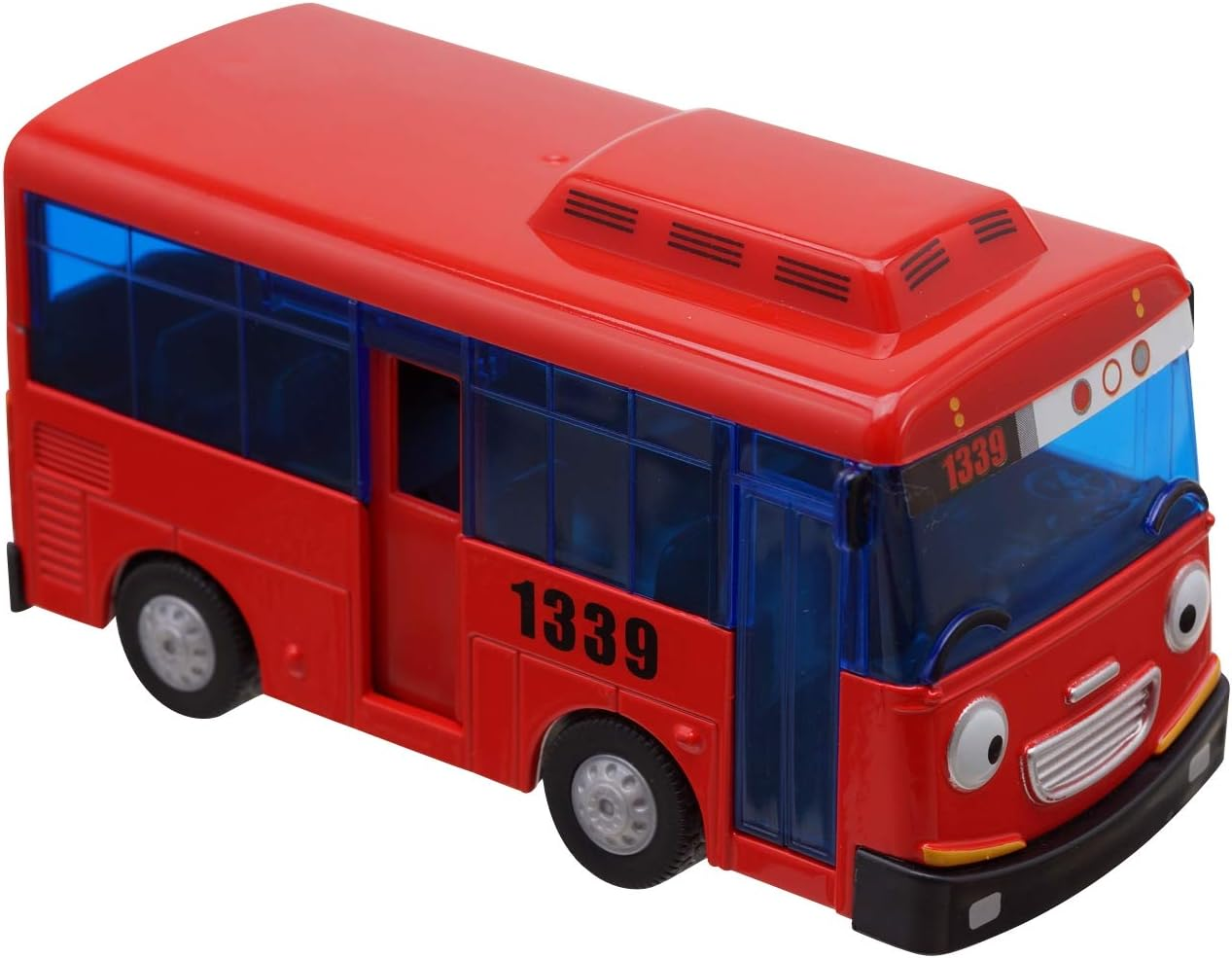 Metal Die-Casting Bus Toy - TAYO the Little Bus Push and Go Play Vehicles Toy & Games for Kids, Girls & Boys Animation Character Friends (TAYO the Blue Bus)