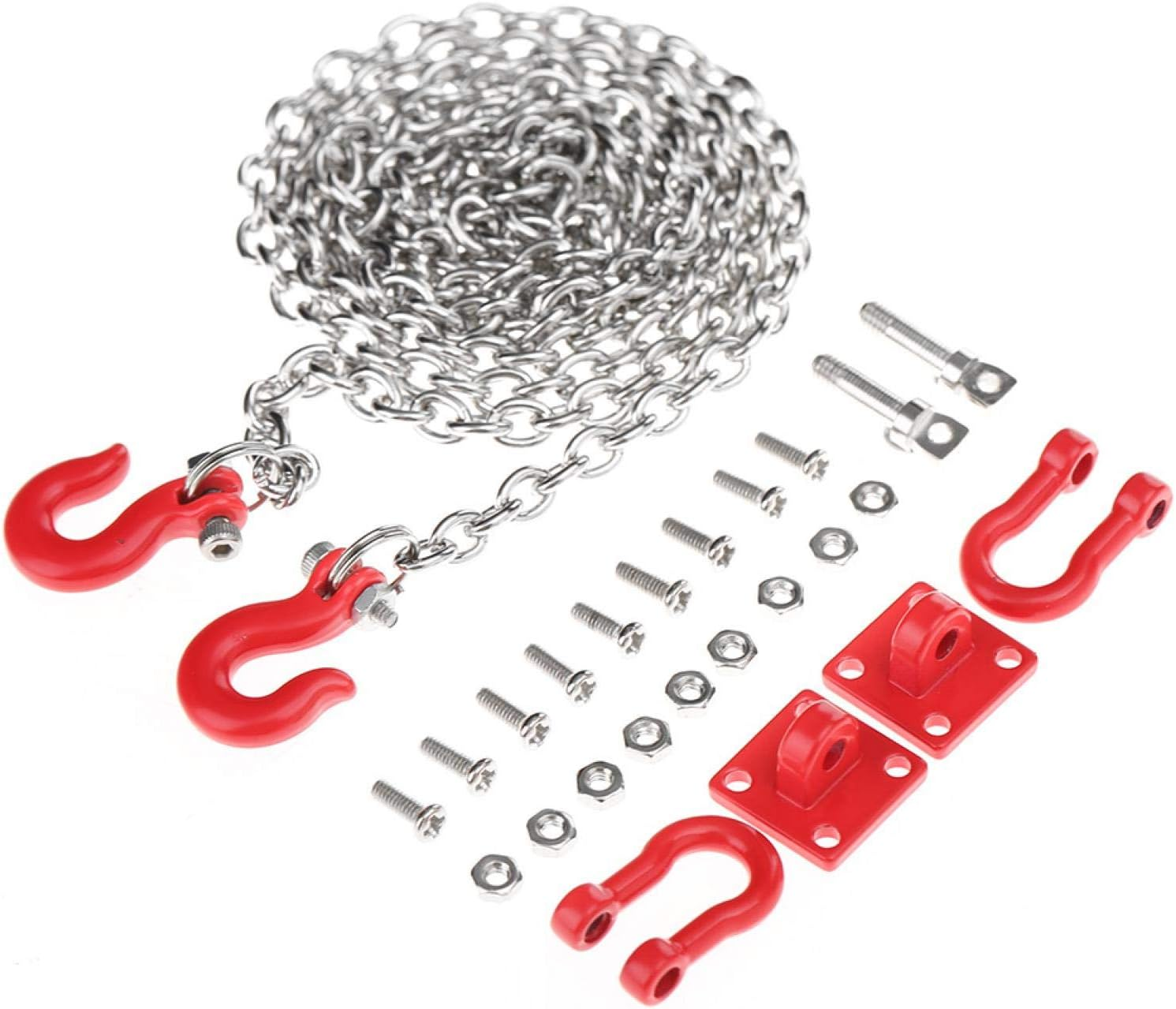 RC Tow Hook, Rescue Tow Hook U Shaped Metal Tow Hook, for RC Cars Crawler Car image number 2