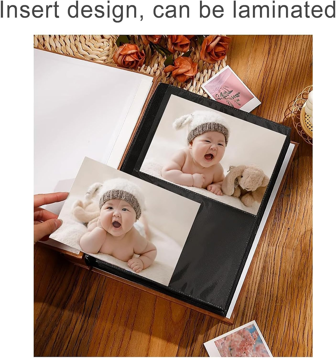 Memorial Album - 7 Inch Photo Collection Book, Scrap Storage Book | Wear-Resistant Photo Book Design, Memories Keepsake Book with Large Capacity Mat for Kids Growth Record image number 1