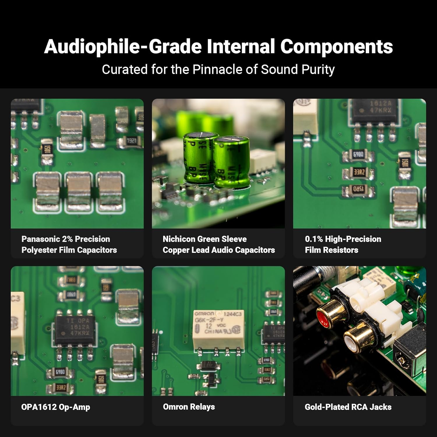 Fosi Audio Box X5 Phono Preamp for Turntable, Mini Preamplifier Home Audio for MM & MC Cartridge Turntable/Phonograph Record Player/Active Speakers, 4-Level Adjustable Gain 38/48/56/66 Db with RCA image number 6