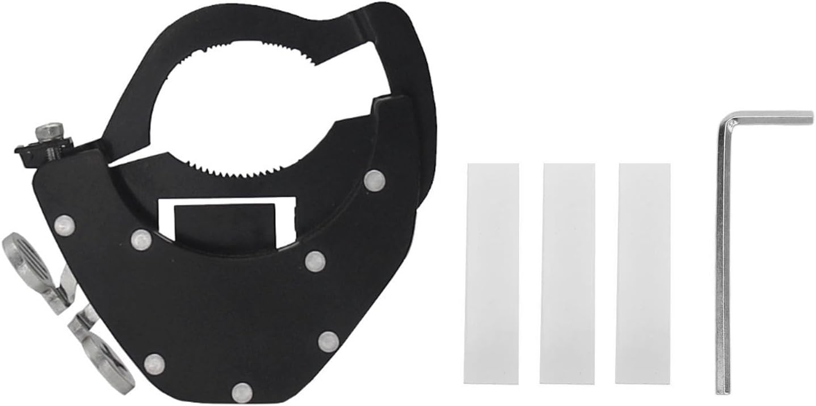 Motorcycle Throttle Lock, Motorcycle Cruise Control Throttle Assist Lock Retainer Universal Adjustable anti Theft Locking Device for Motorcycle Handlebar Throttle Lock image number 4