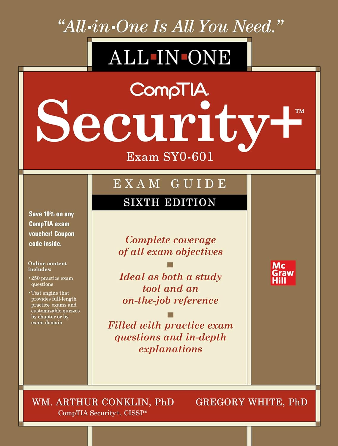 Comptia Security+ All-In-One Exam Guide, Sixth Edition (Exam SY0-601) image number 1