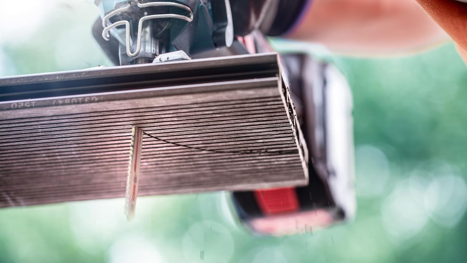 Bosch 3X Expert Plastic Composites Clean T301CHM Jigsaw Blade (For WPC Wood Plastic, Solid Surface Composite, Length 117 Mm, Professional Accessory Jigsaw) image number 2