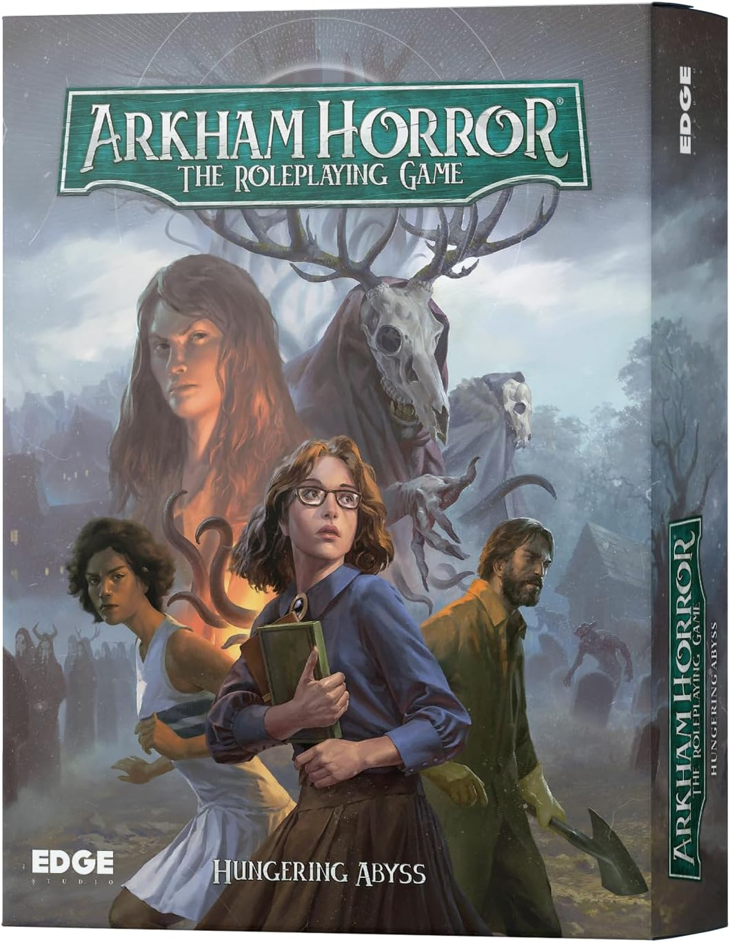 Asmodee North America Arkham Horror Hungering Abyss Board Game for 6 Players, Ages 14+ image number 4