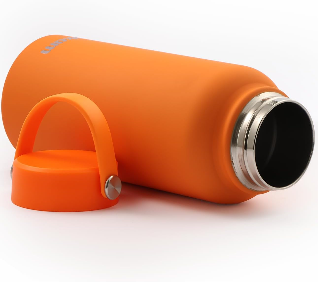 OKAM 950Ml Insulated Water Bottle - Stainless Steel Double Wall Waterbottle, Black, Vacuum Insulated, Bpa-Free, Leak-Proof Lid, Hot/Cold 12Hrs, Wide Mouth -Gym, Outdoor, Office Drink Bottles Insulated