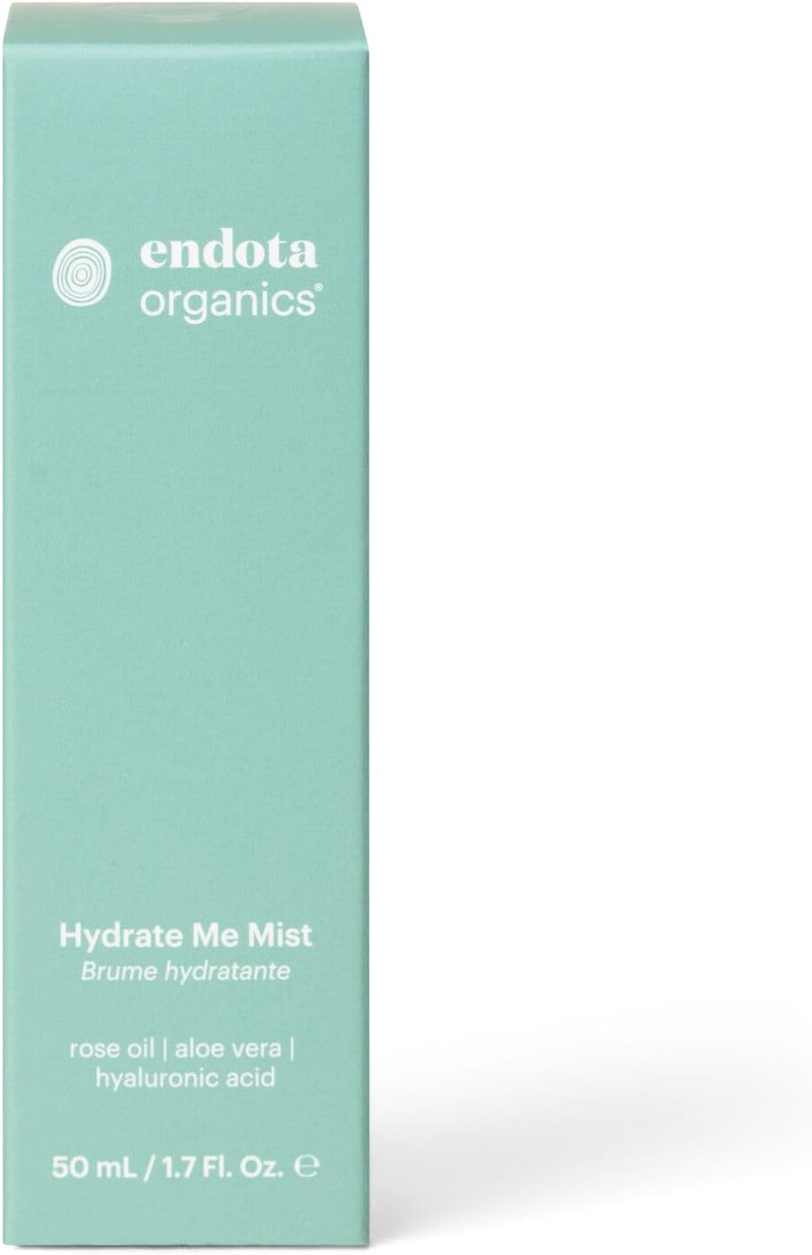 Endota Organics Hydrate Me Mist with Hyaluronic Acid 50 Ml, a Rose-Infused Facial Mist to Boost Your Skin and Your Spirits. image number 1