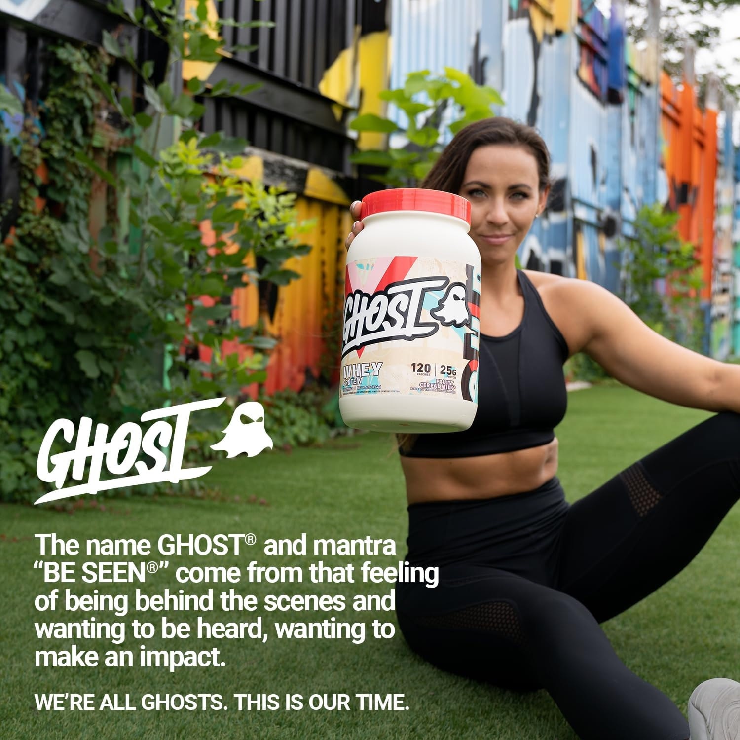 Ghost Fruity Cereal Milk Whey Protein Powder 907 G image number 2