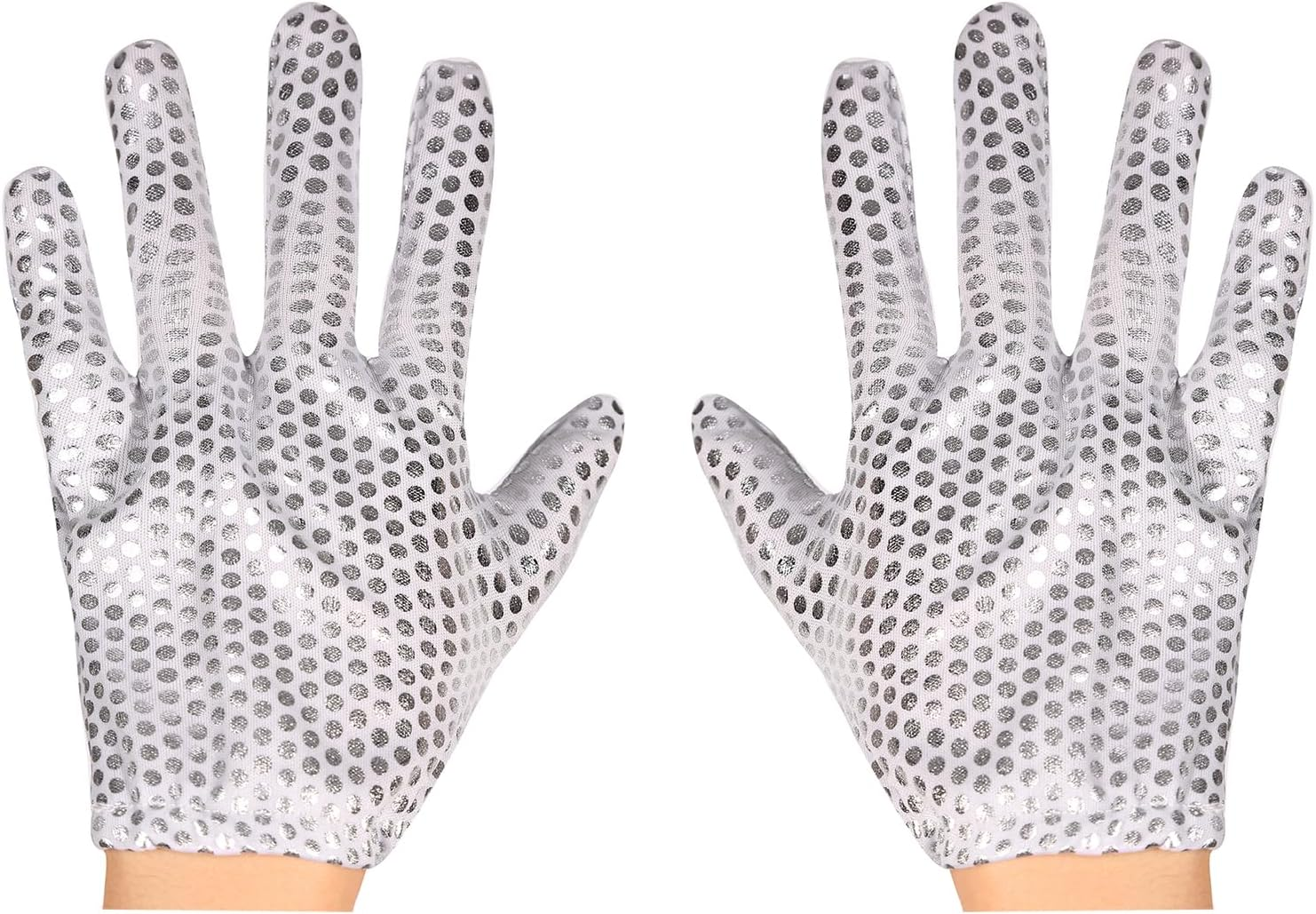 HORTYZON Kids Dance Star Costume Boys 80S Dance Costume 90S Pop Stage Outfits with Glasses Hat Gloves Halloween Cosplay Party image number 4