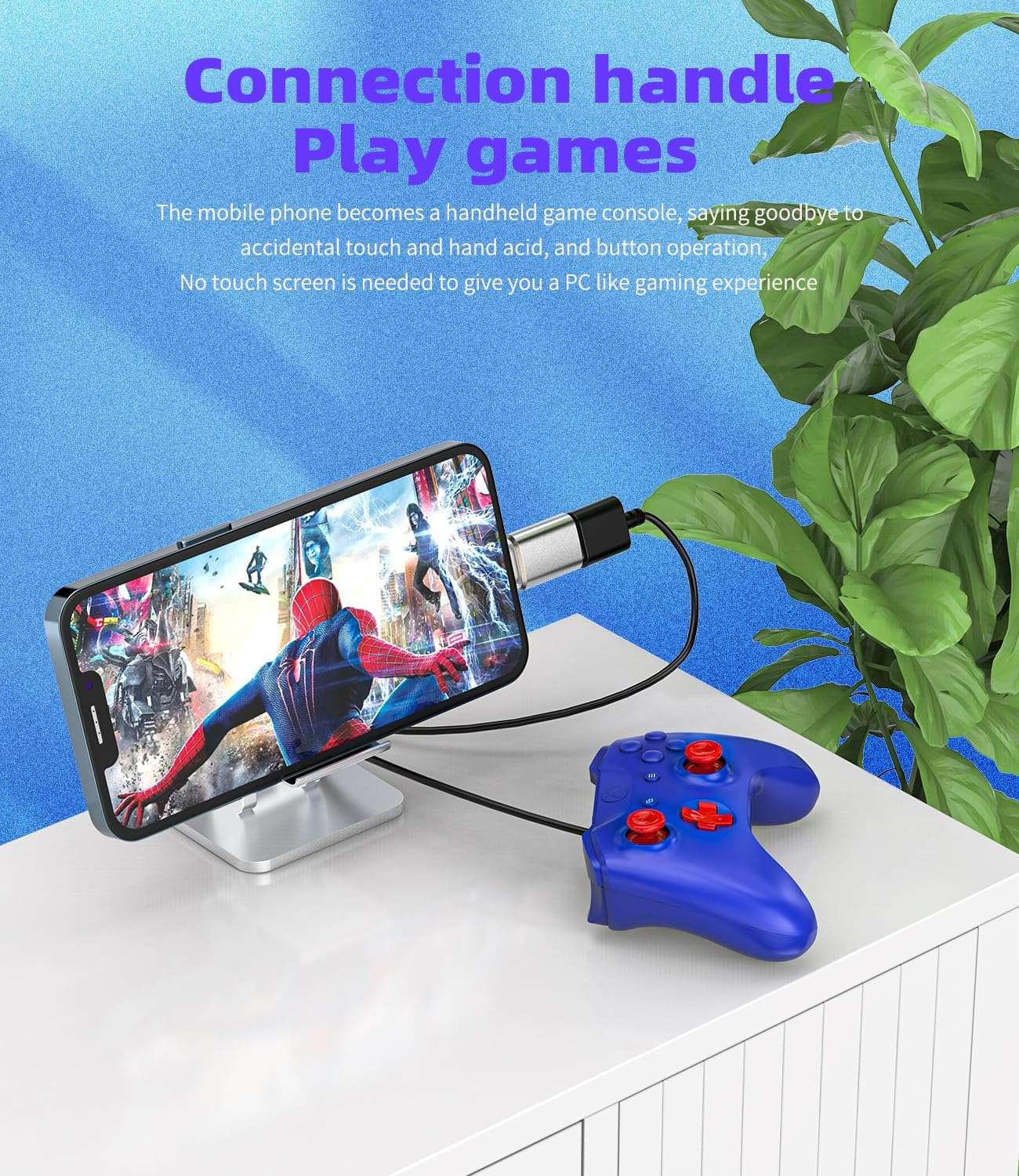 Lightning USB Adapter OTG 3.0 for Iphone for Ipad for Apple Device USB-A Connector for Keyboard Mouse Flash Drive Camera Card Reader Data Transfer Cable Memory Stick Digital Plug Converter Accessories image number 3