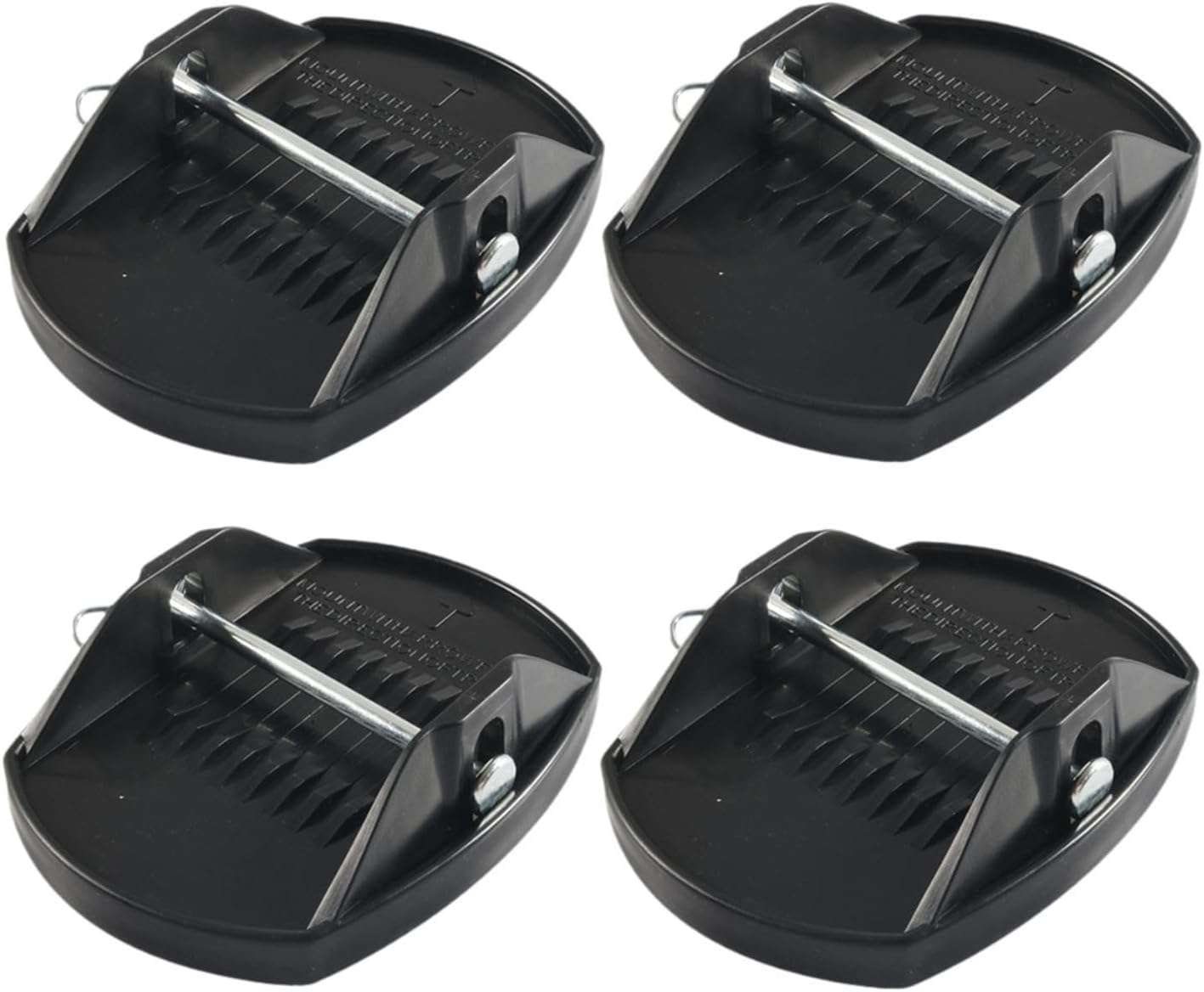 4Pcs RV Trailer Jack Pads Stabiliser Pads High Strength Replacement Wheel Foot Leg Support Adapter for Motorhome image number 6