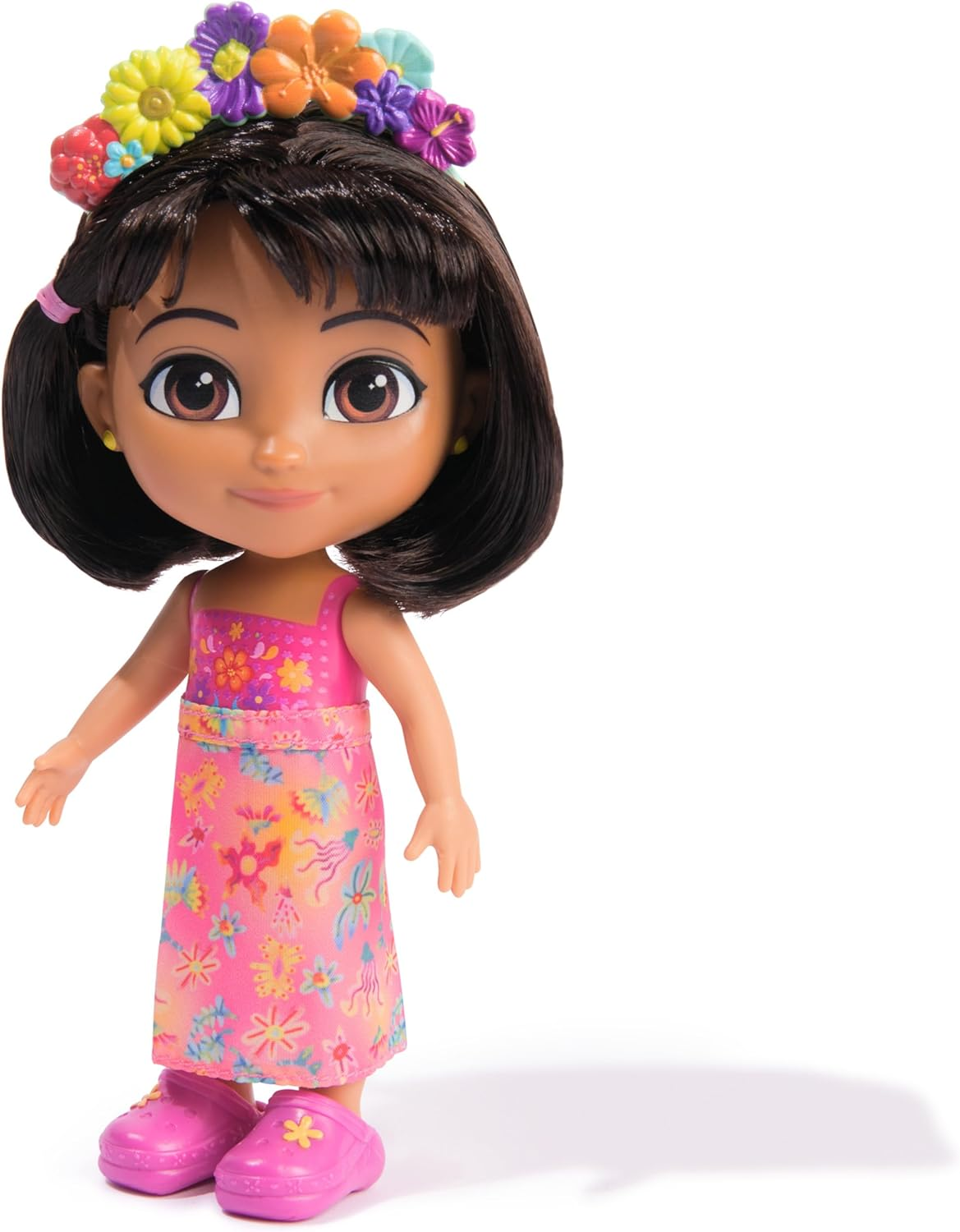 Dora, Explore-In-Style Dora, 6-Inch Doll with Removable Clothes & Accessories, Kids Toys for Girls & Boys Ages 3 and Up image number 1