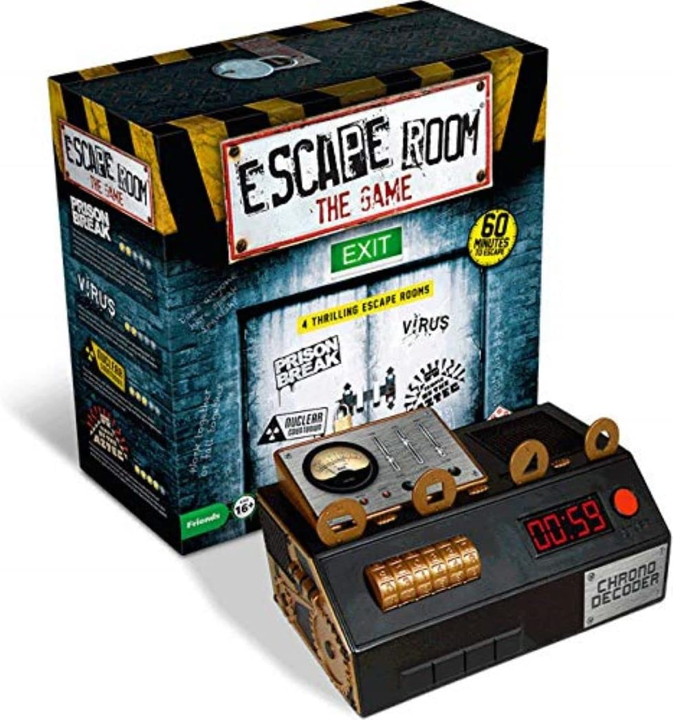 Escape Room the Game 63486- 4 Rooms plus Chrono Decoder Strategy Game