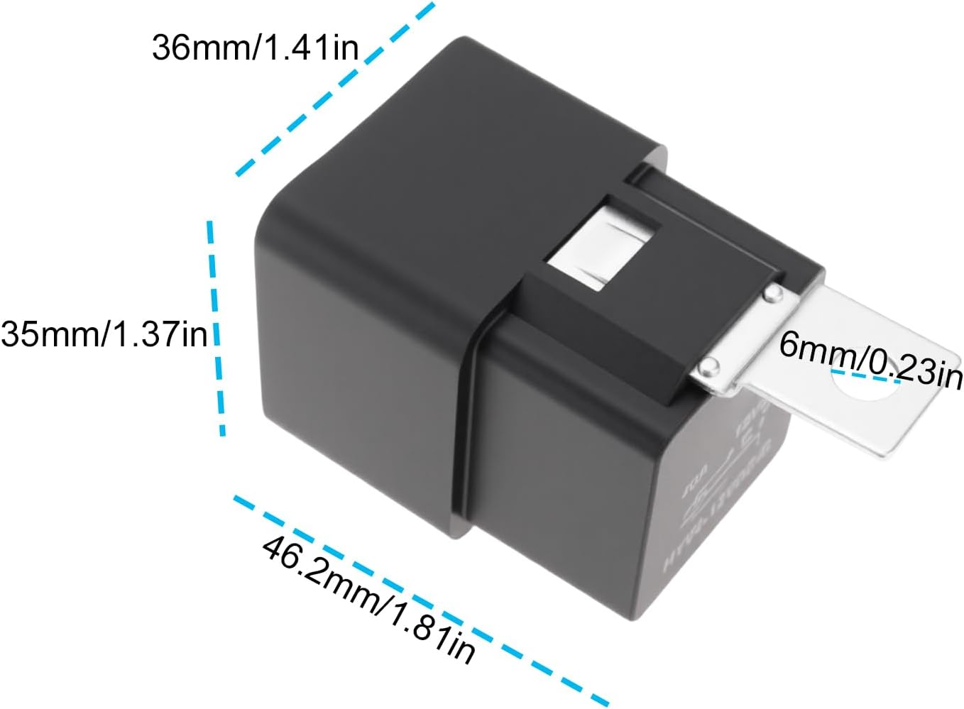 2Pcs 882751A1 5Pin Power Trim Tilt Relay Compatible with Mercury Compatible with Johnson Evinrude 5.5/5.8 Models