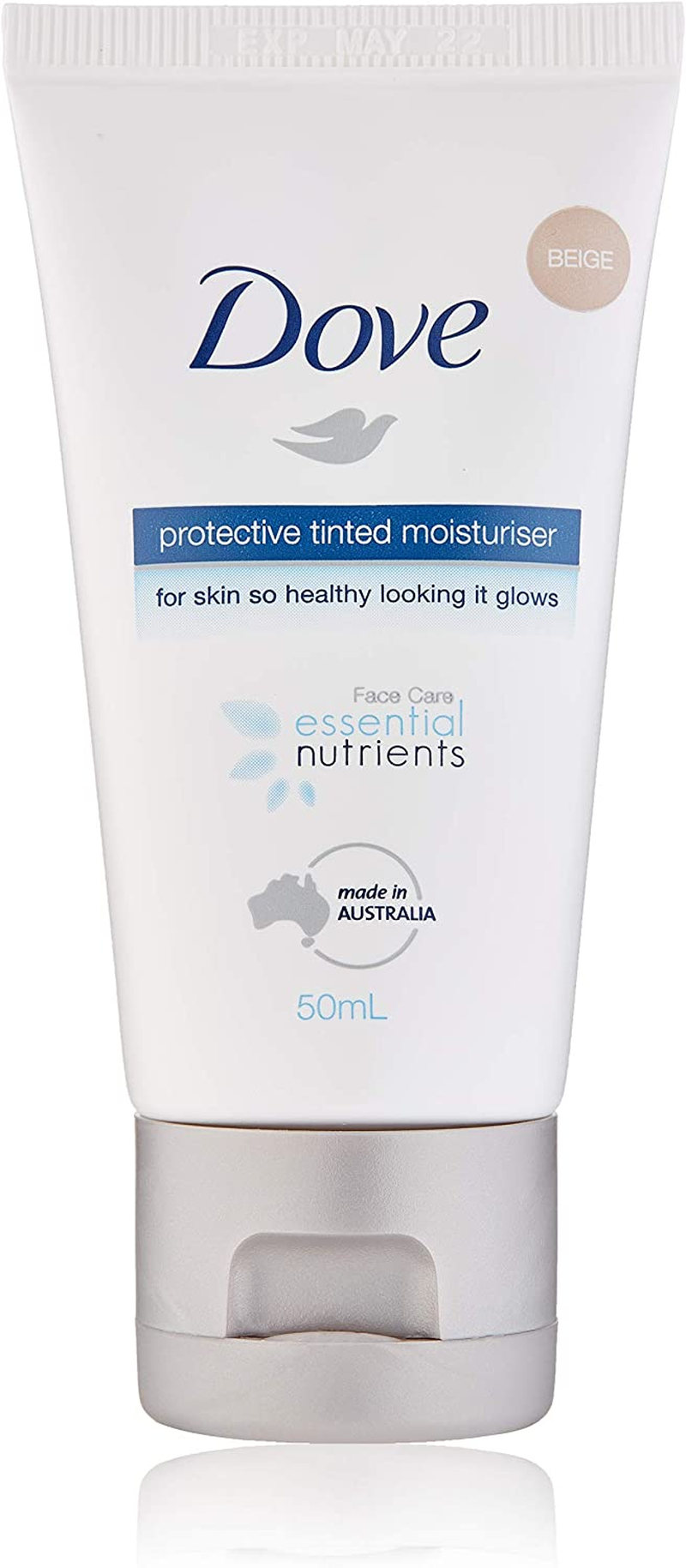 Dove Protective Tinted Moisturizer with Vitamin E and SPF15 Beige, 50Ml image number 2