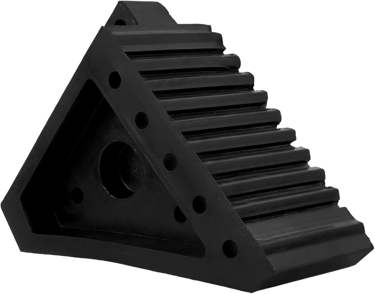 MERRYHAPY Portable Rubber Wheel Chocks Car Stopper Non Slip Tyre Stopper for Wheel Protection in Garage