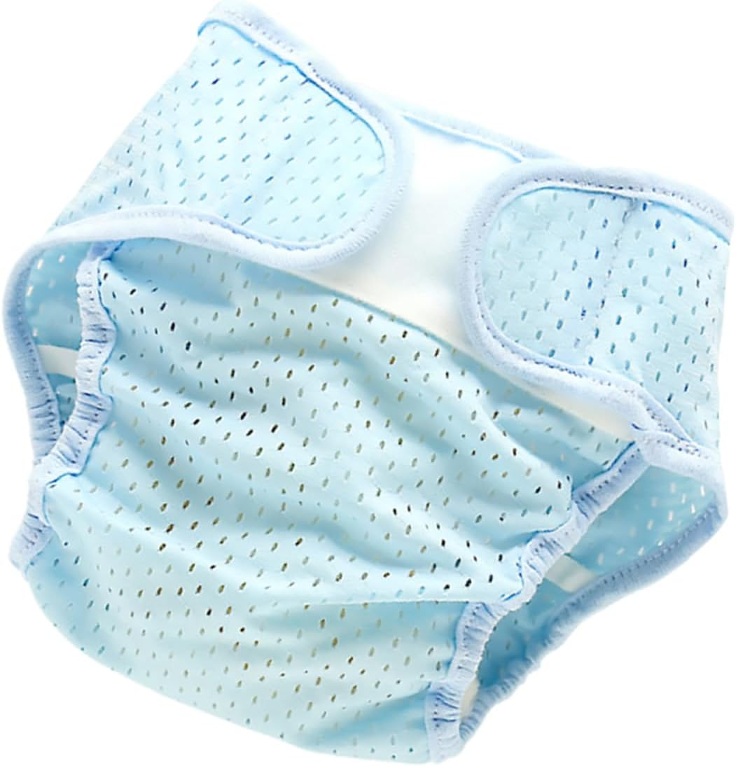 Abaodam Ice Silk Mesh Diaper Cover Stretchable Toddler Potty Breathable Diaper For image number 2