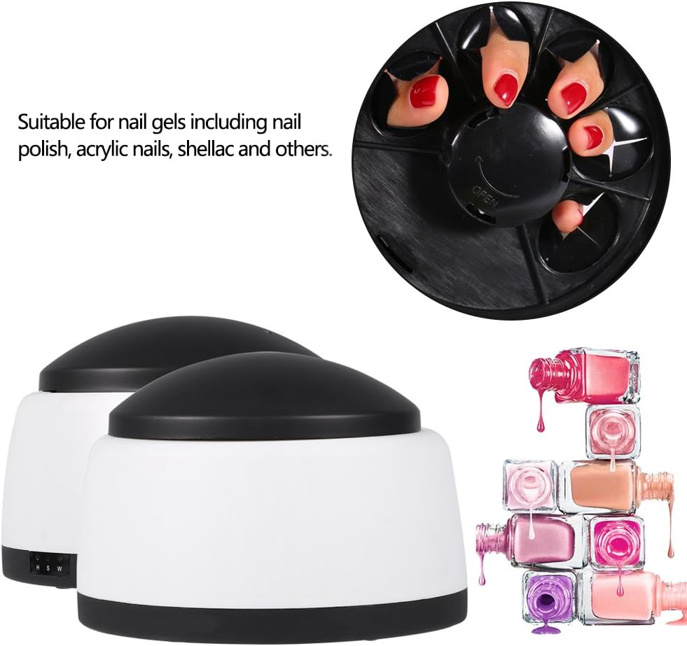 Steam Nail Gel Remover Machine Electric Steam off Polish Nail Steamer Pro Nail Art Tools for Home Nail Salon 36W image number 6