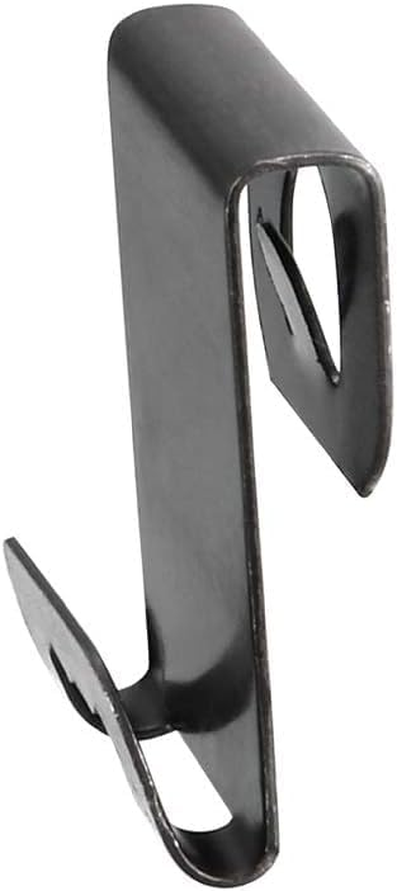 Walquicks 200 Pcs Photo Frame Hanging Clip S Hook Back Plate Photo Wall Hanger Stencil Plate Hooks Sturdy Serrated Clips Shaped Metal Artwork Wall Mount Album, for Picture Postcard Scrapbooks Hooks