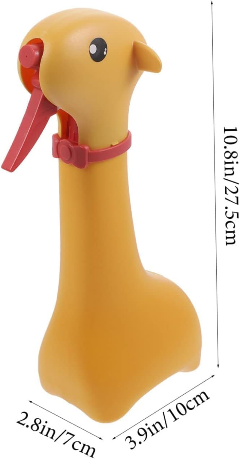Pressure Spray Watering Can, Giraffe Design Spray Bottle, Garden Sprayer for Indoor and Outdoor Plant Care Durable Easy to Use Lightweight Watering Pot for Gardening and Cleaning 1Pc image number 5