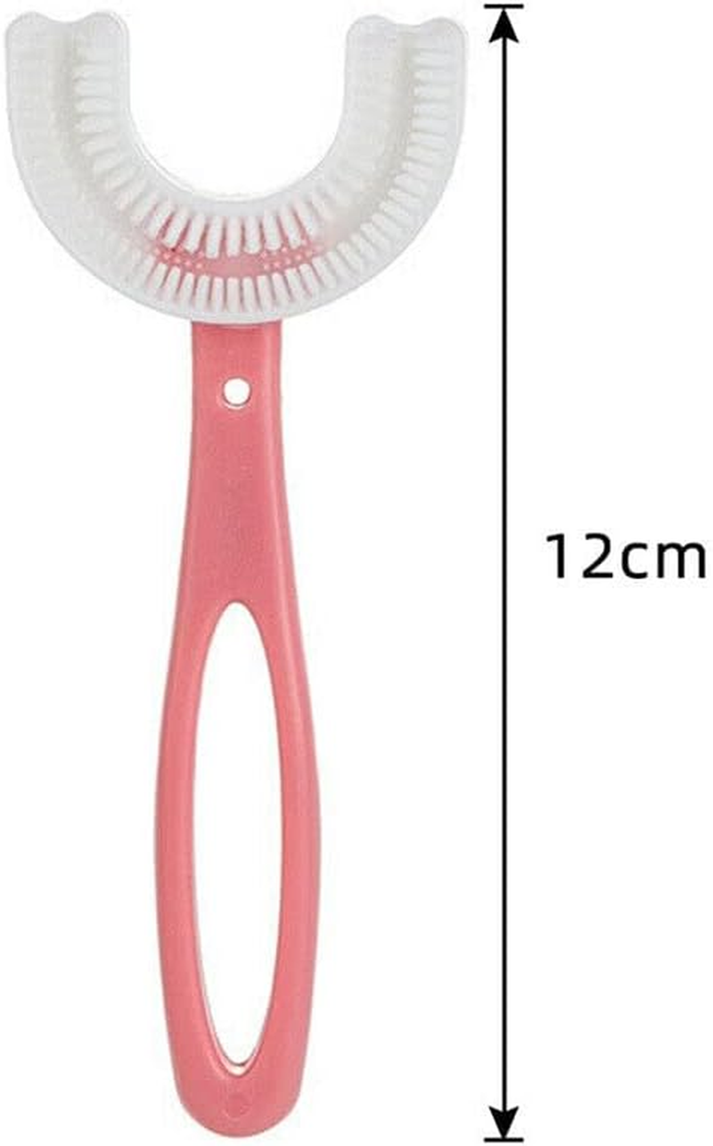 AIMALL Children U Shaped Toothbrush Soft Silicone Brush Head 360&deg; Oral Teeth Cleaning, Ideal for Ages 2-12 image number 6