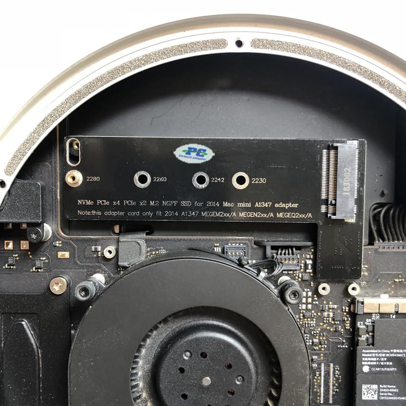 Sintech M.2 NGFF Nvme SSD Card for Upgrade Mac Mini Late 2014 Year A1347 MEG Series image number 4