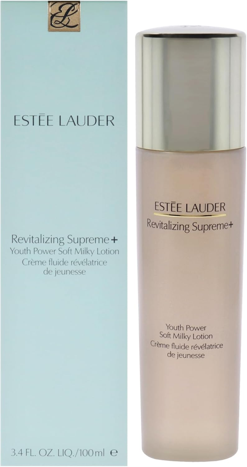 Estee Lauder Revitalizing Supreme plus Youth Power Soft Milky Lotion for Women 3.4 Oz Lotion
