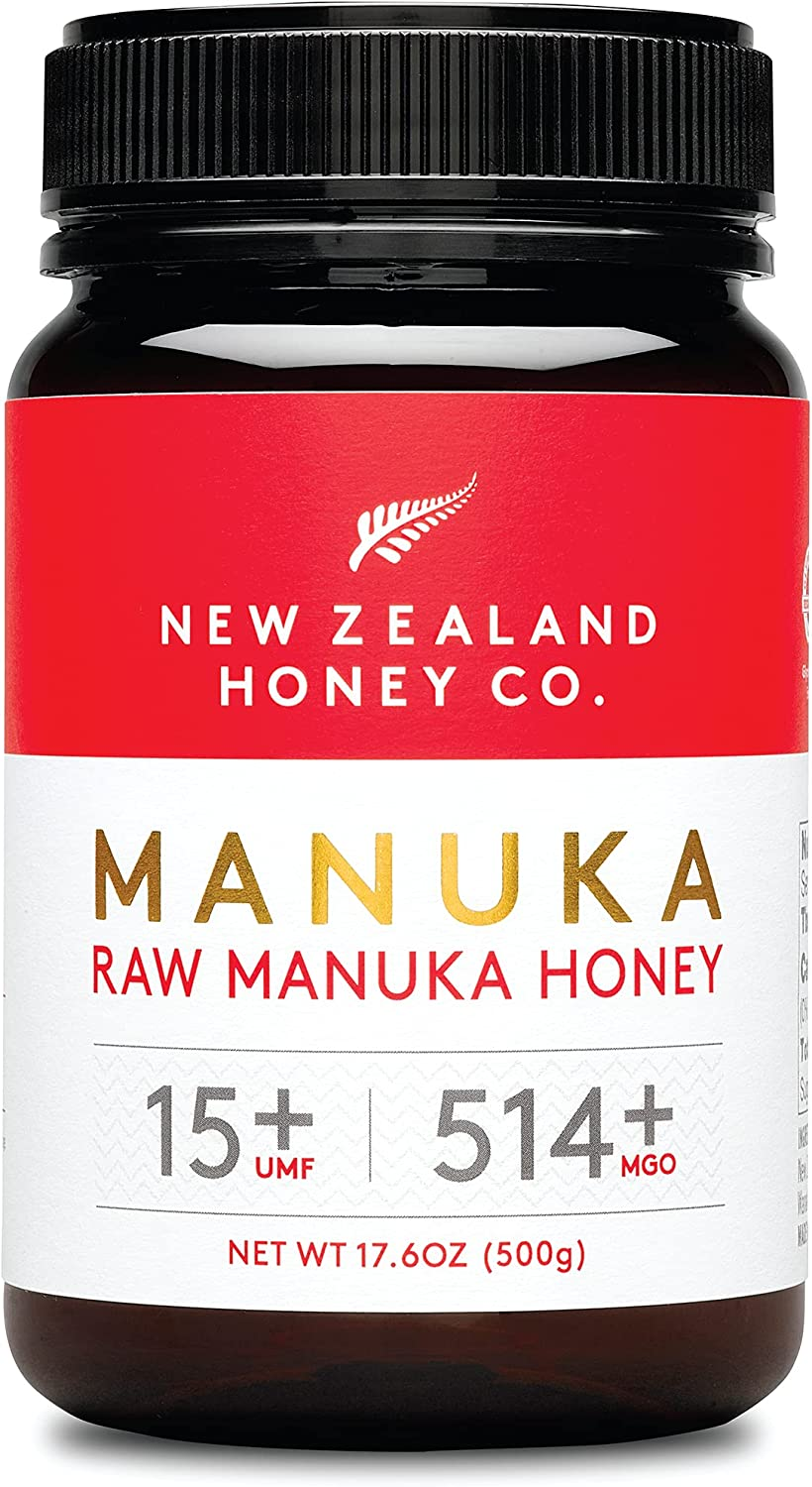New Zealand Honey Co. Raw Manuka Honey UMF 15+ | MGO 514+ (500G) image number 4