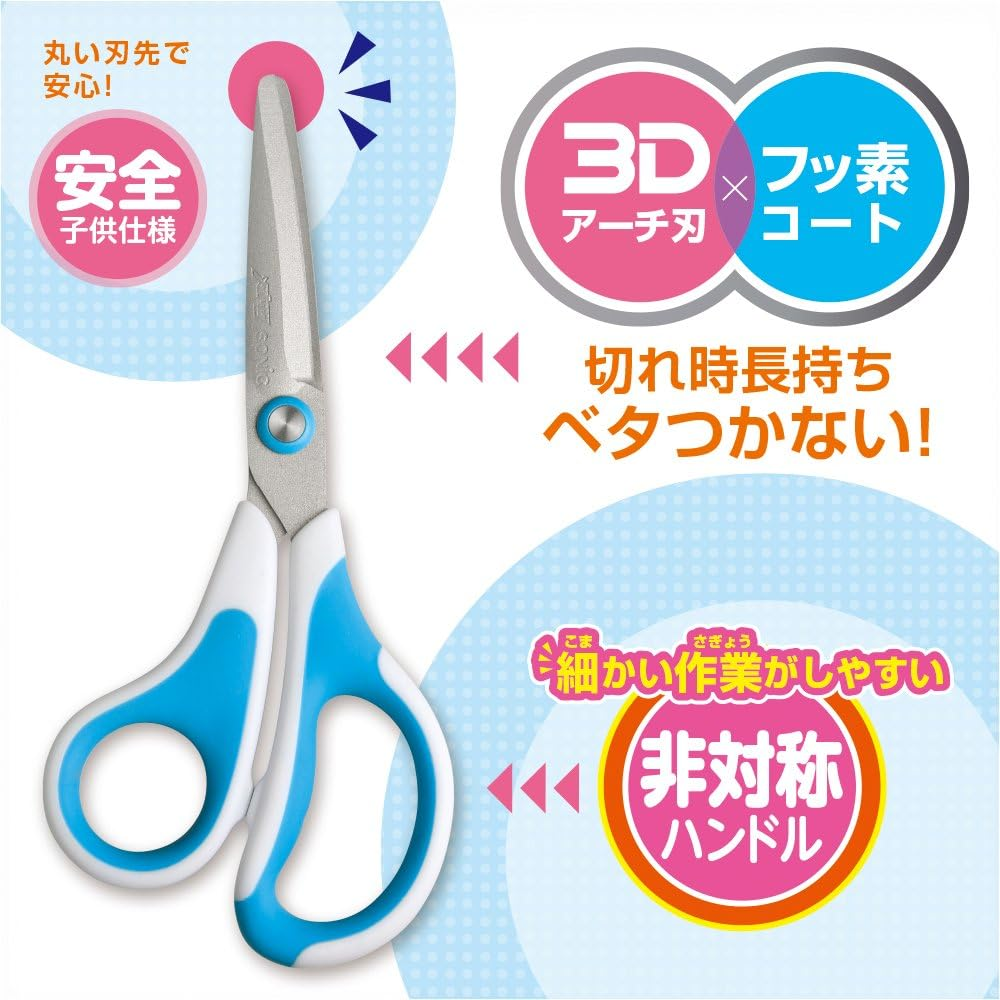 Sonic SK-5247-B Megasaku 3D Air Scissors Blue image number 2