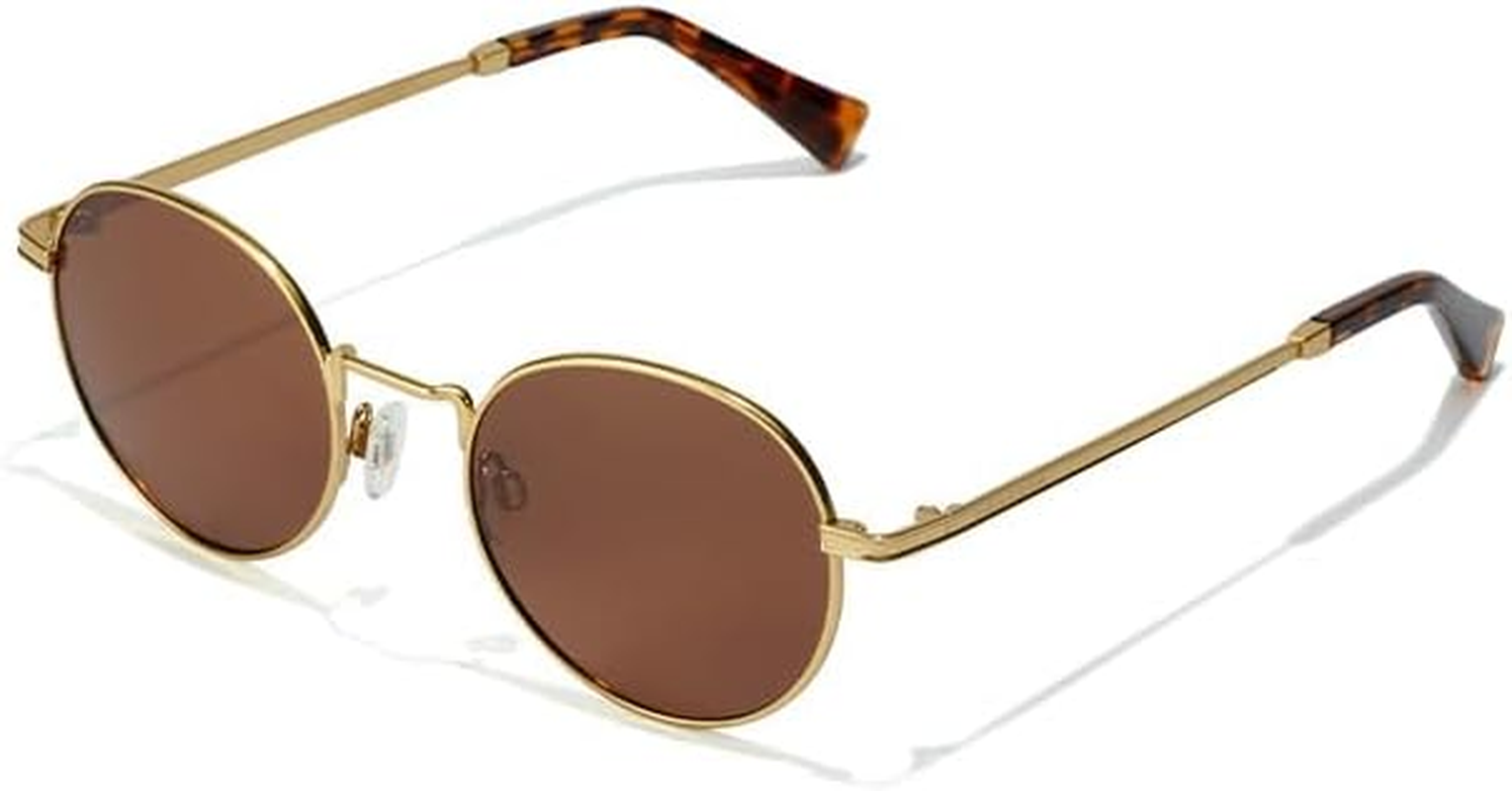 HAWKERS Sunglasses for Men and Women - Protection UV400 - MOMA Model - Rounded Sunglasses