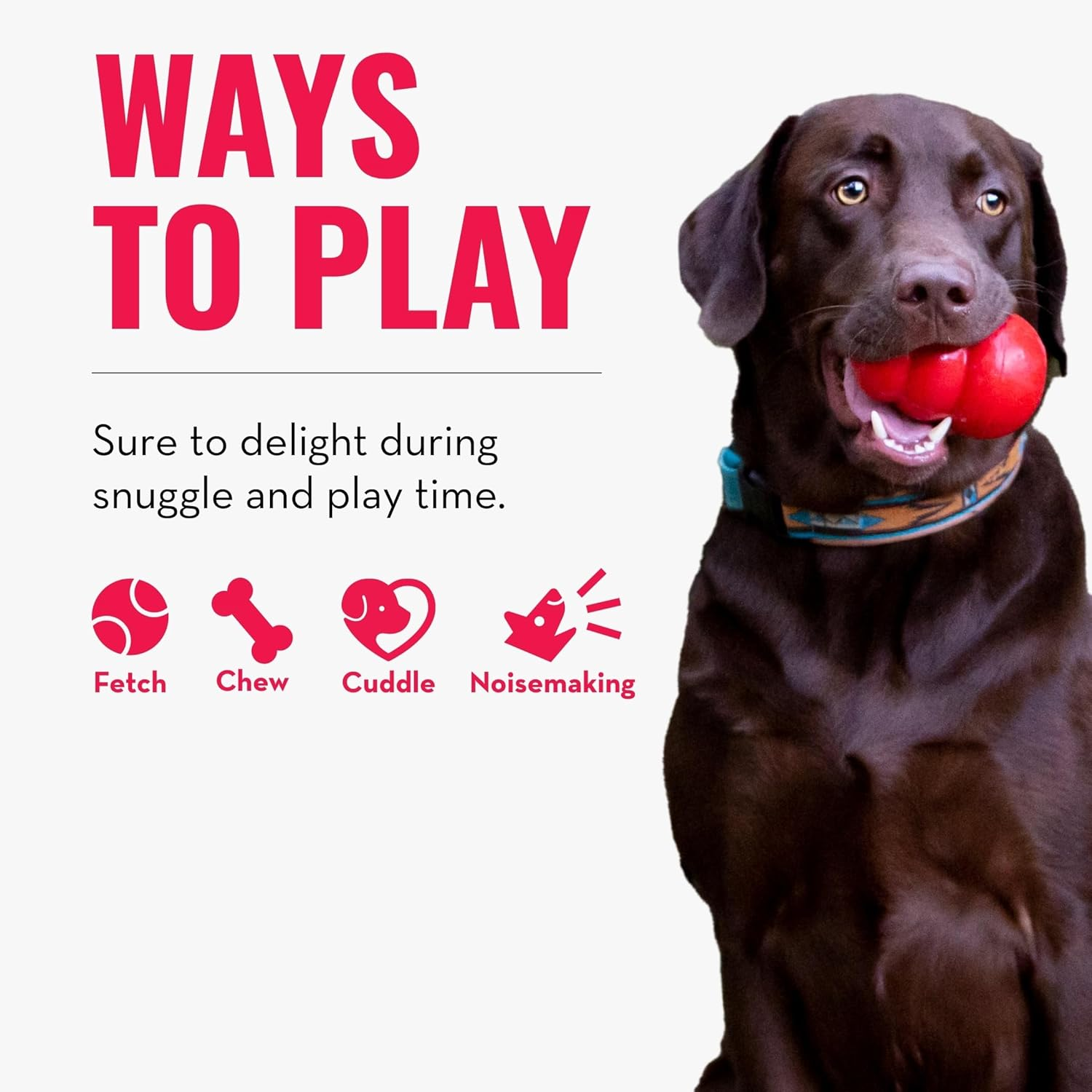 Kong Cozie Marvin the Moose Plush Dog Toy, X-Large, Brown image number 1