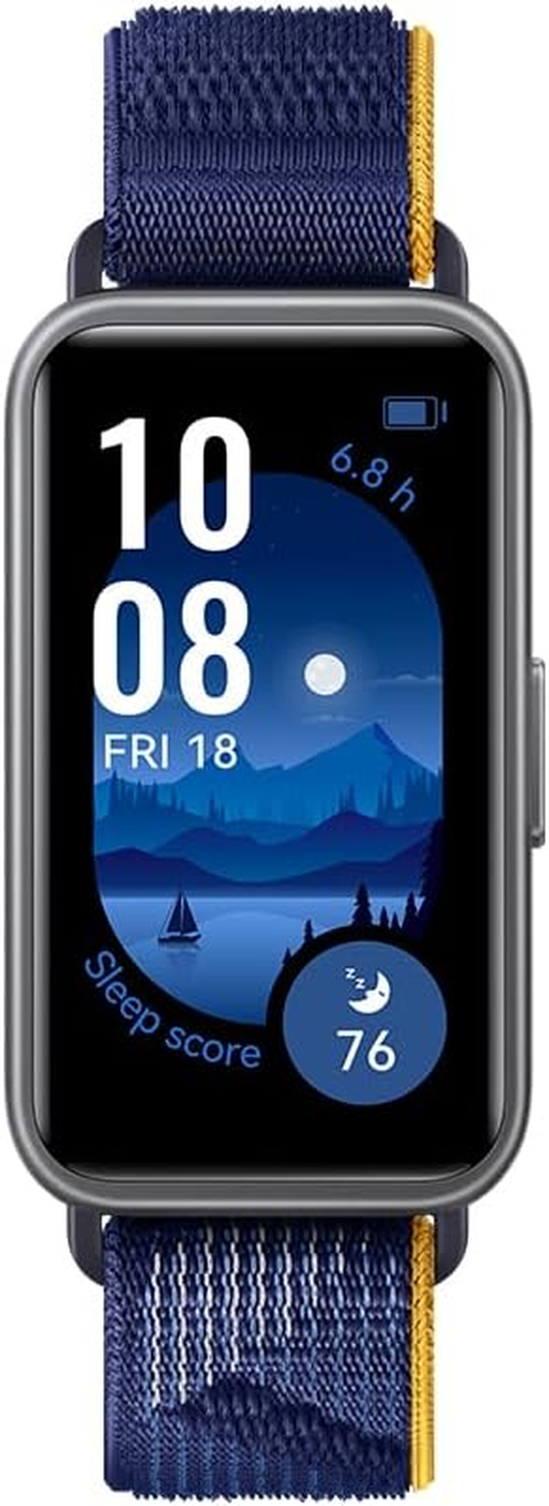 Huawei Band 9 Smartwatch, Comfortable All-Day Wearing, Science-Based Sleep Tracking, Fast Charging & Durable Battery, Intelligent Brightness Adjustments, 100 Workout Modes, Ios&Android, Blue